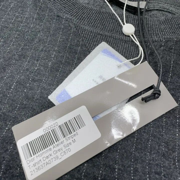 Dior Dior Dior Gray Casual Short Sleeve T-Shirt 0079-2507 Size US M / EU 48-50 / 2 - 5 Thumbnail