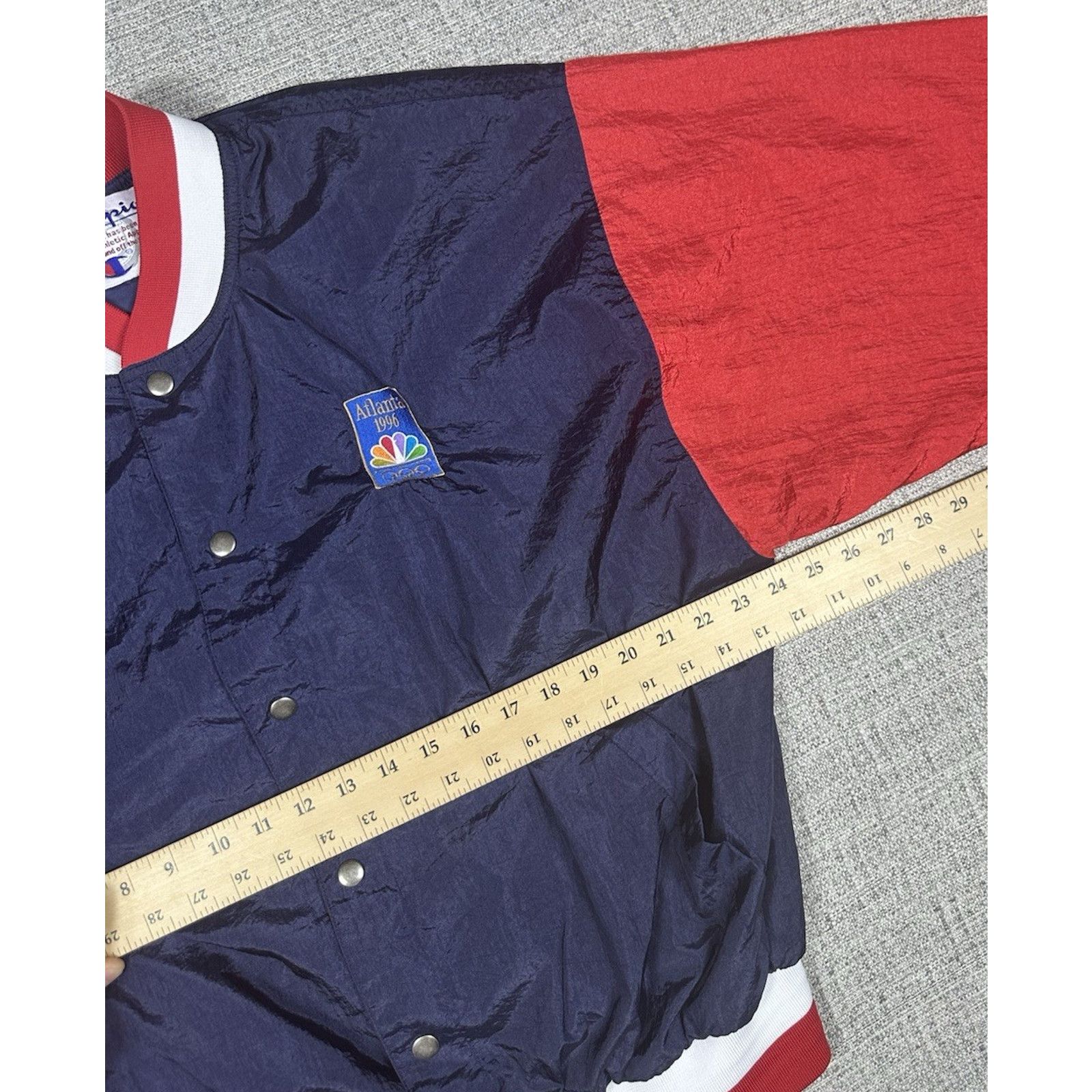 Champion 1996 USA Olympics Atlanta Champion Jacket Windbreaker Sz XL Size US XL / EU 56 / 4 - 3 Thumbnail