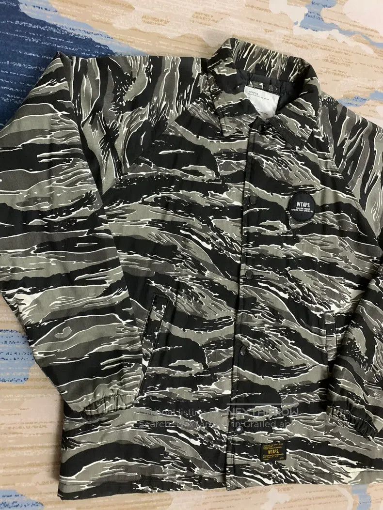 Wtaps Wtaps Tiger striped hoodie Size US M / EU 48-50 / 2 - 4 Thumbnail