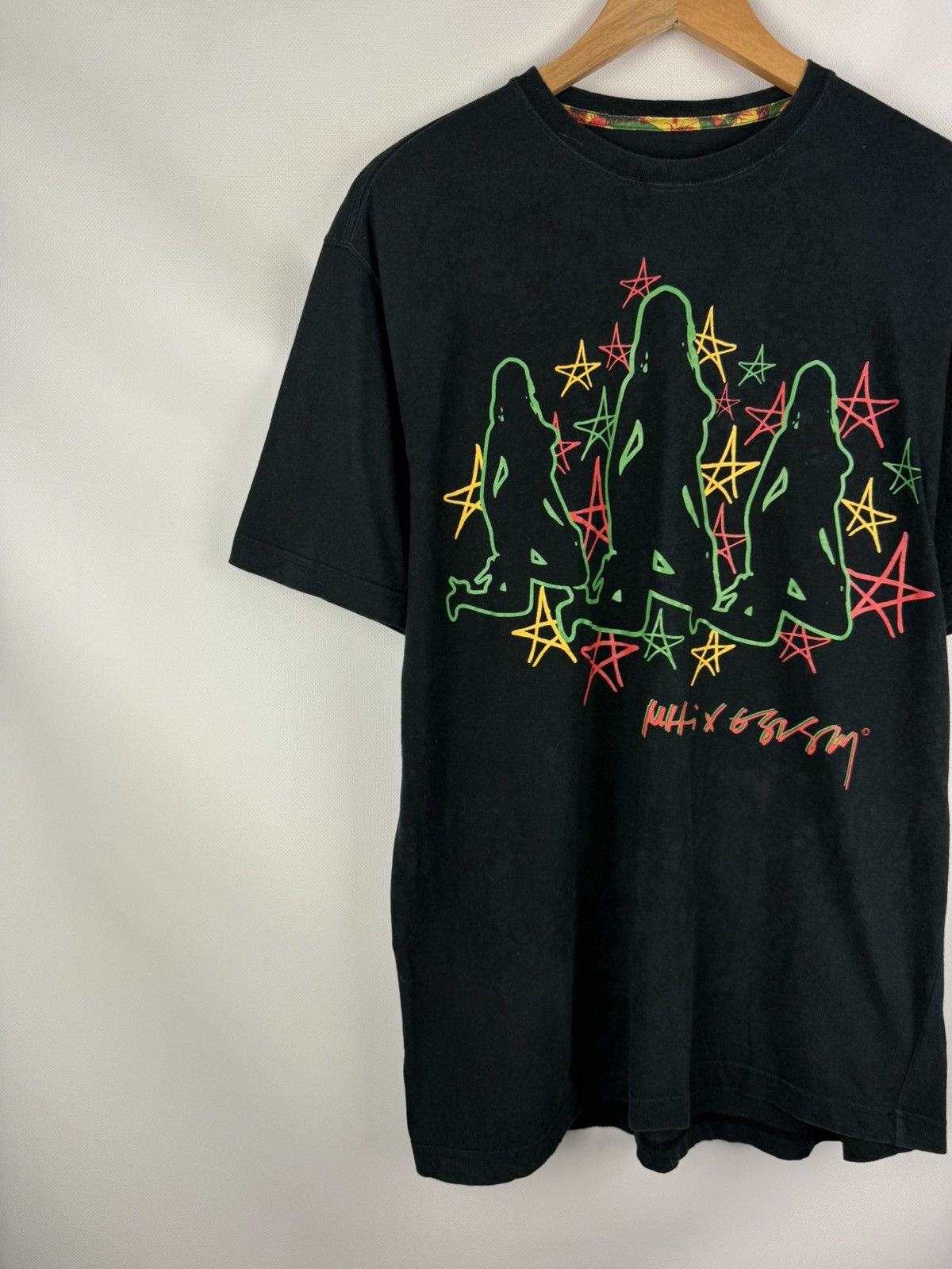 Maharishi Rare MHI Maharishi Overprinted Short Sleeve Cotton T Shirt Size US L / EU 52-54 / 3 - 2 Thumbnail
