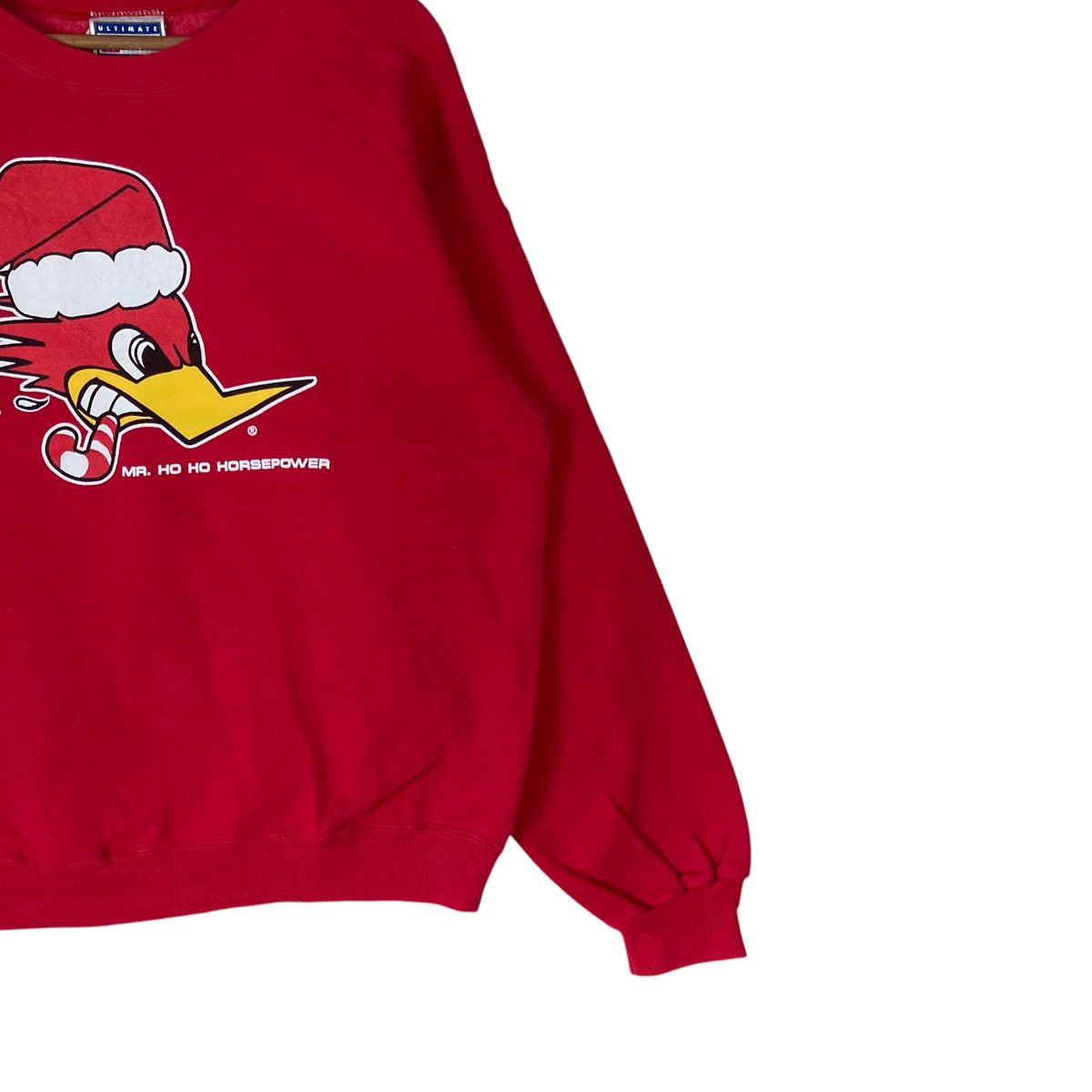 Hanes Vintage Woodpecker Christmas Pullover Jumper Size US L / EU 52-54 / 3 - 4 Thumbnail