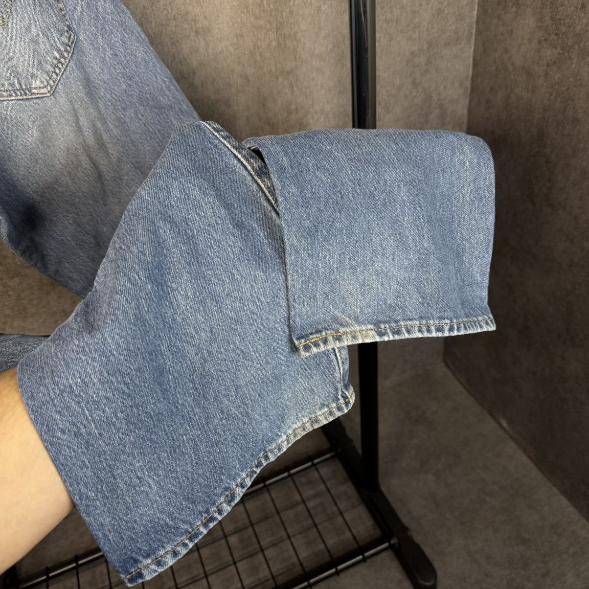 Levi's × Levi's Vintage Clothing Men’s Jeans Levi’s Premium 501 Blue Size 34/34 Denim Pants Size US 34 / EU 50 - 8 Thumbnail