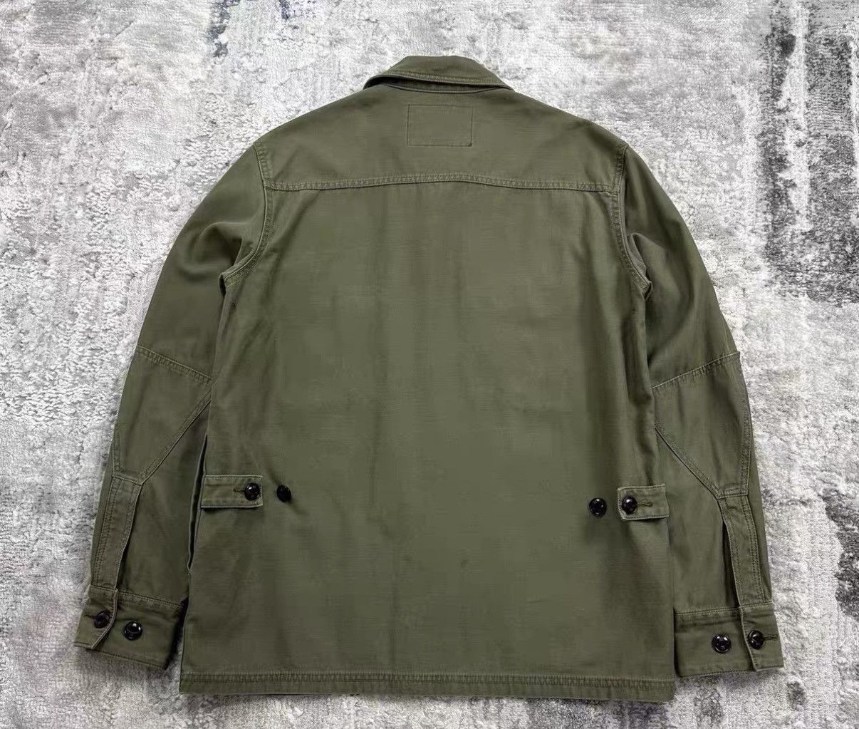 Neighborhood NEIGHBORHOOD BDU / C-SHIRT.LS 15AW Washed Work Jacket J16 Size US M / EU 48-50 / 2 - 2 Thumbnail
