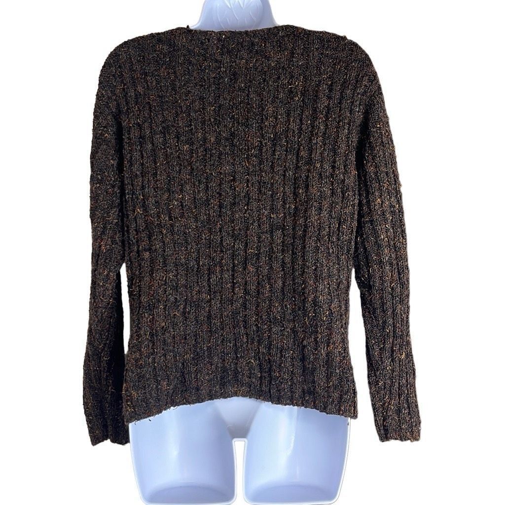 Other Vintage Alps Womens Size Medium V Neck Pullover Sweater Cabl Size M / US 6-8 / IT 42-44 - 2 Thumbnail
