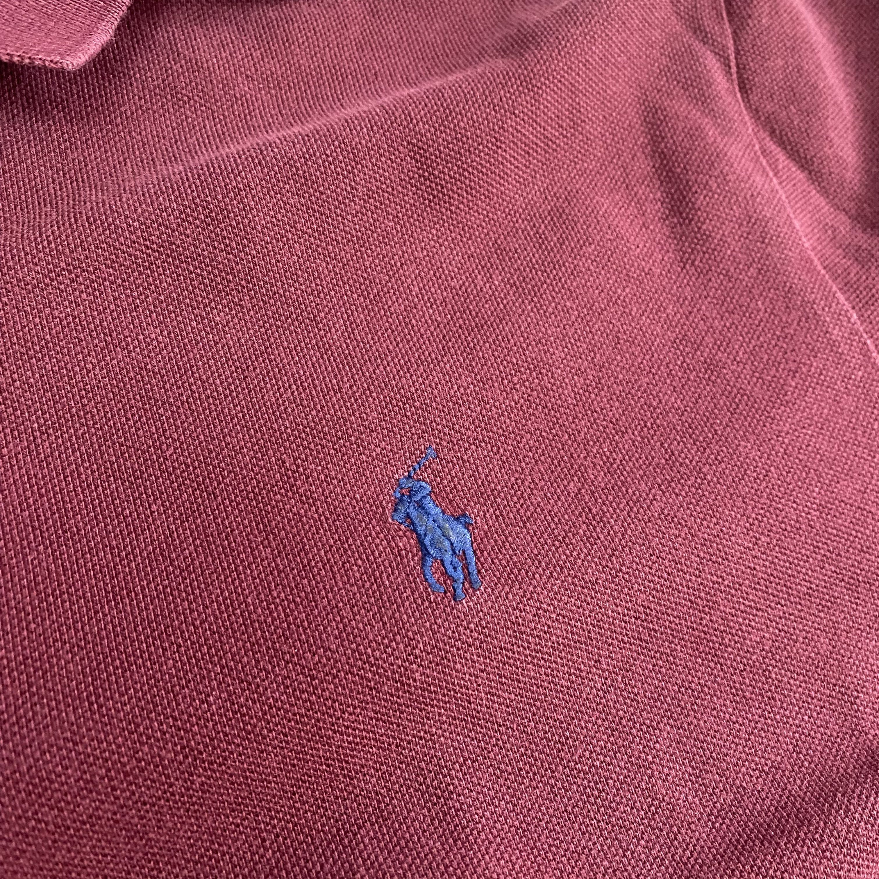Polo Ralph Lauren × Vintage Vintage Polo Ralph Lauren Rugby Polo TShirt Size US S / EU 44-46 / 1 - 4 Thumbnail