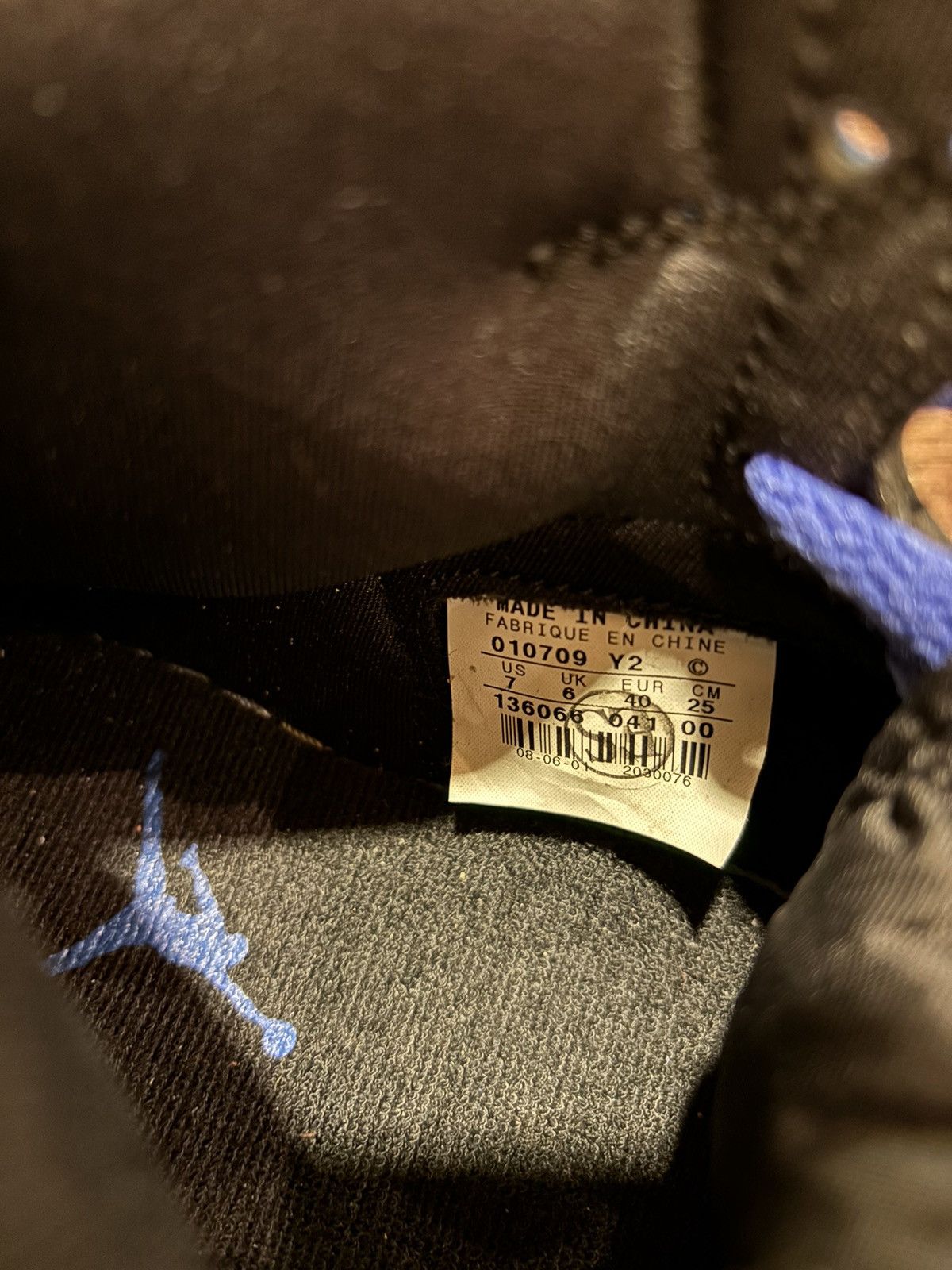 Jordan Brand Jordan 1 Retro ‘Black Royal Blue’ Size US 7 / EU 40 - 8 Thumbnail