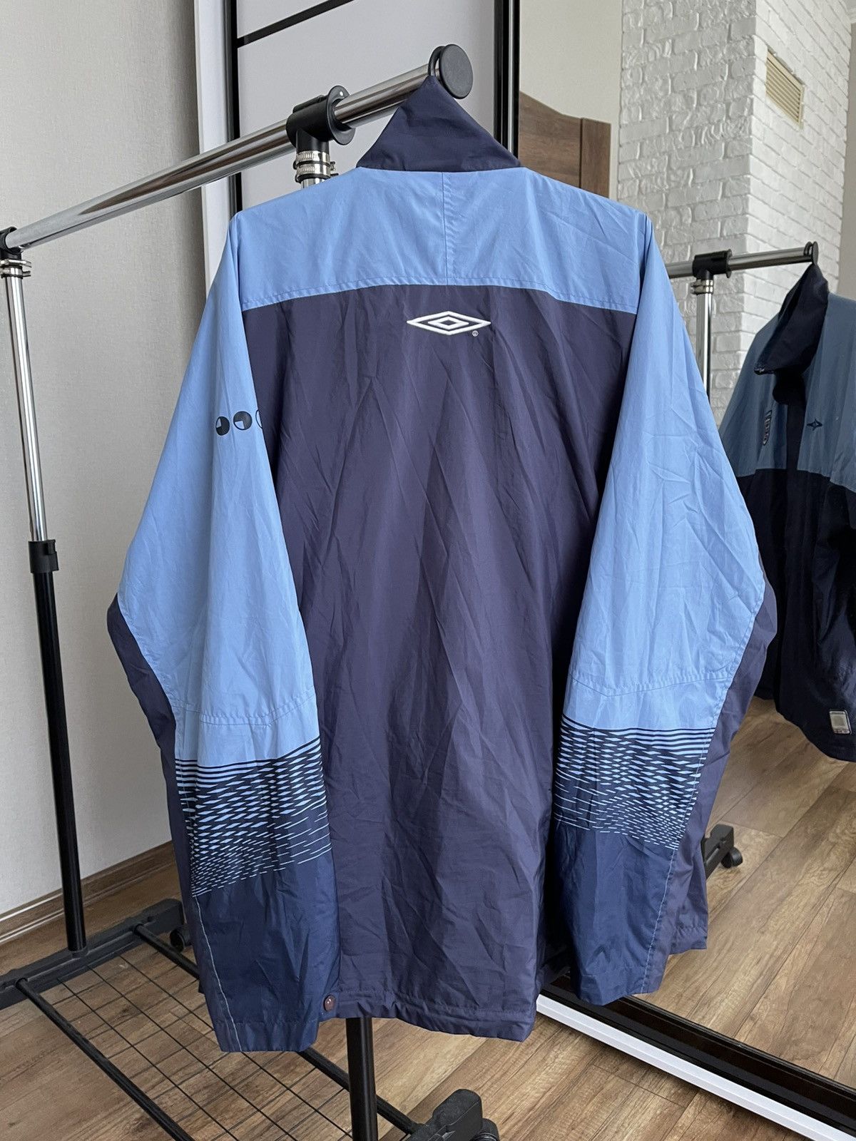 Umbro Umbro England Vintage Soccer Zip Track Jacket 2000s Size US XL / EU 56 / 4 - 6 Thumbnail