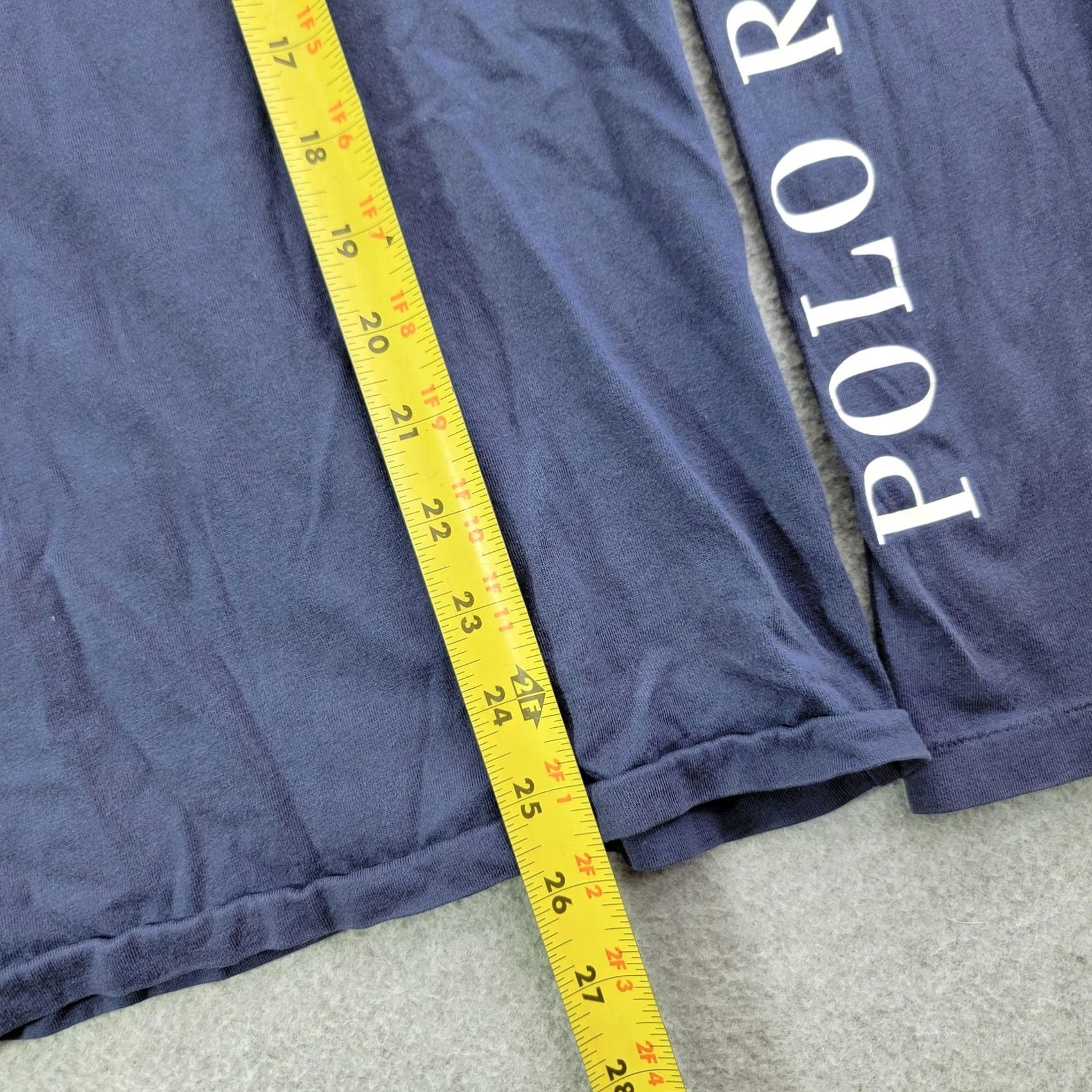 Polo Ralph Lauren Polo Ralph Lauren Shirt Mens Medium Blue Long Sleeve Crewneck Polo Logo Tee Size US M / EU 48-50 / 2 - 6 Thumbnail