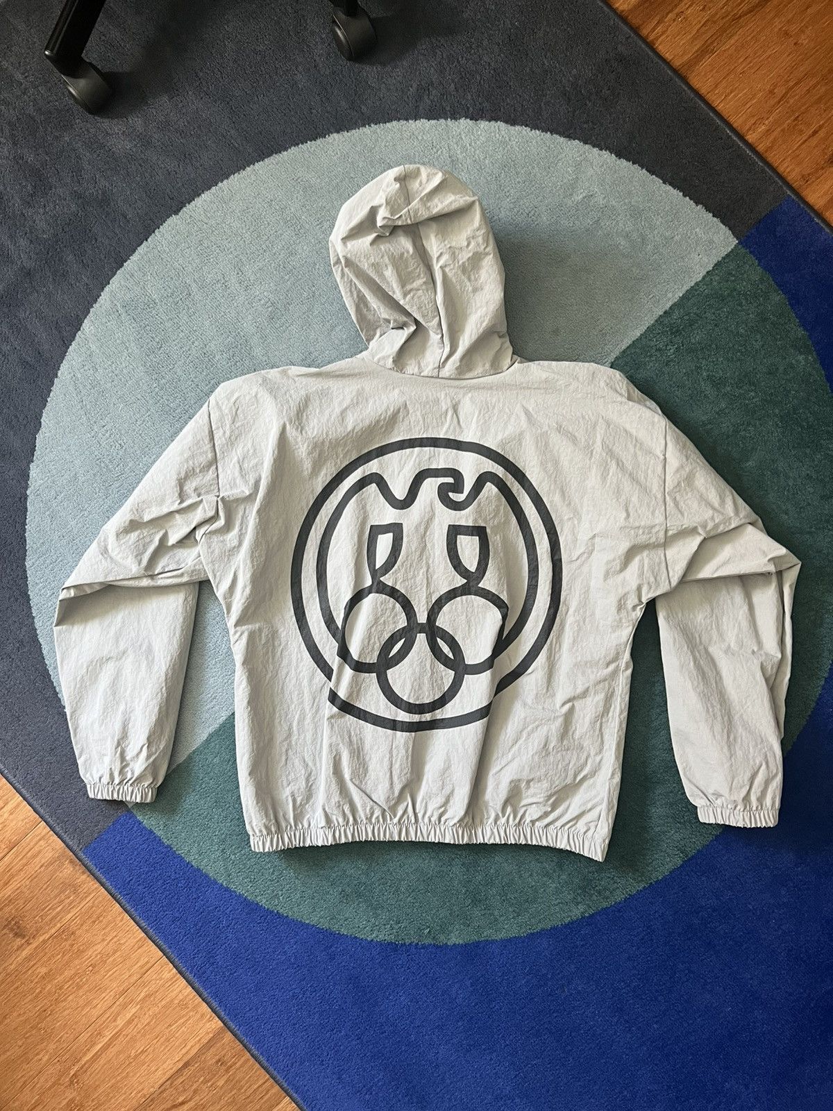 Yeezy YZY WB-01 03 Windbreaker Jacket - Vultures x Gosha - Grey Size US M / EU 48-50 / 2 - 2 Thumbnail