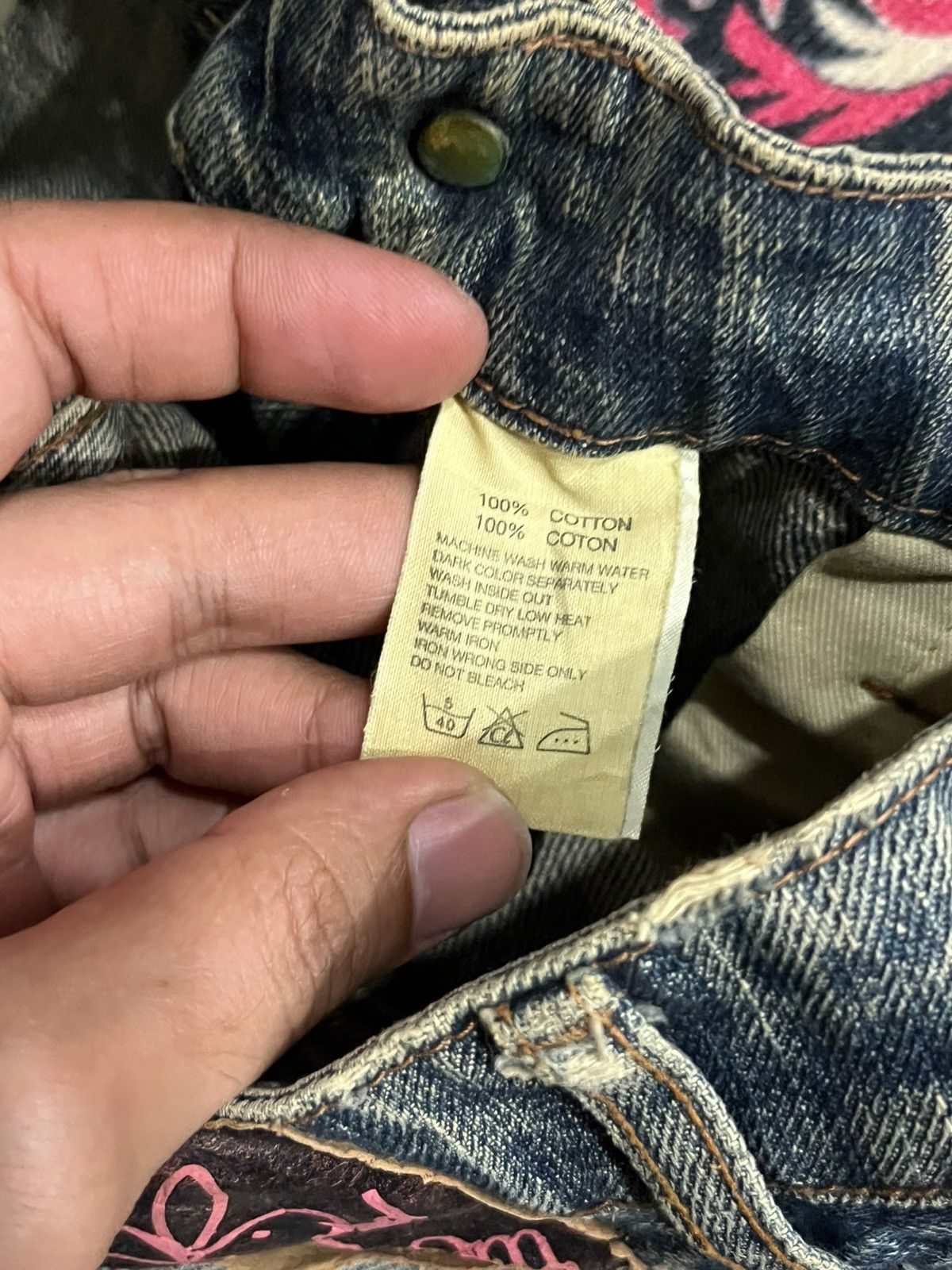 Japanese Brand Japanese Brand Rusty Blue Faded Washed Distressed Jeans Size 26" / US 2 / IT 38 - 15 Thumbnail