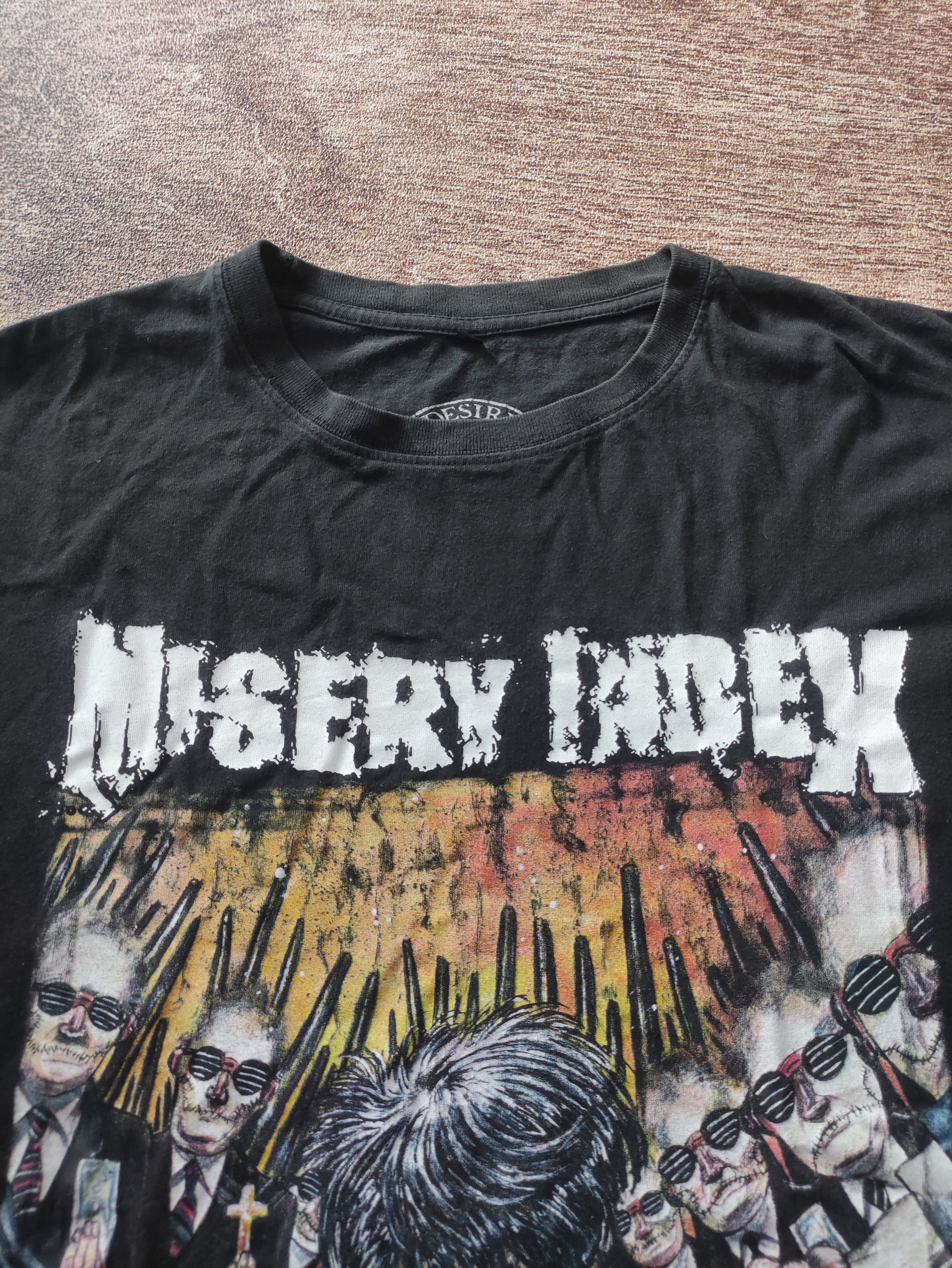 Band Tees MISERY INDEX DISSENT Size US XL / EU 56 / 4 - 2 Thumbnail