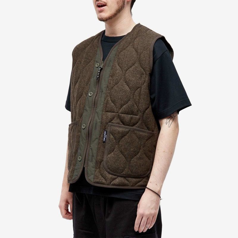 Comme des Garcons Homme Wool Vest Puffer Size US L / EU 52-54 / 3 - 3 Thumbnail
