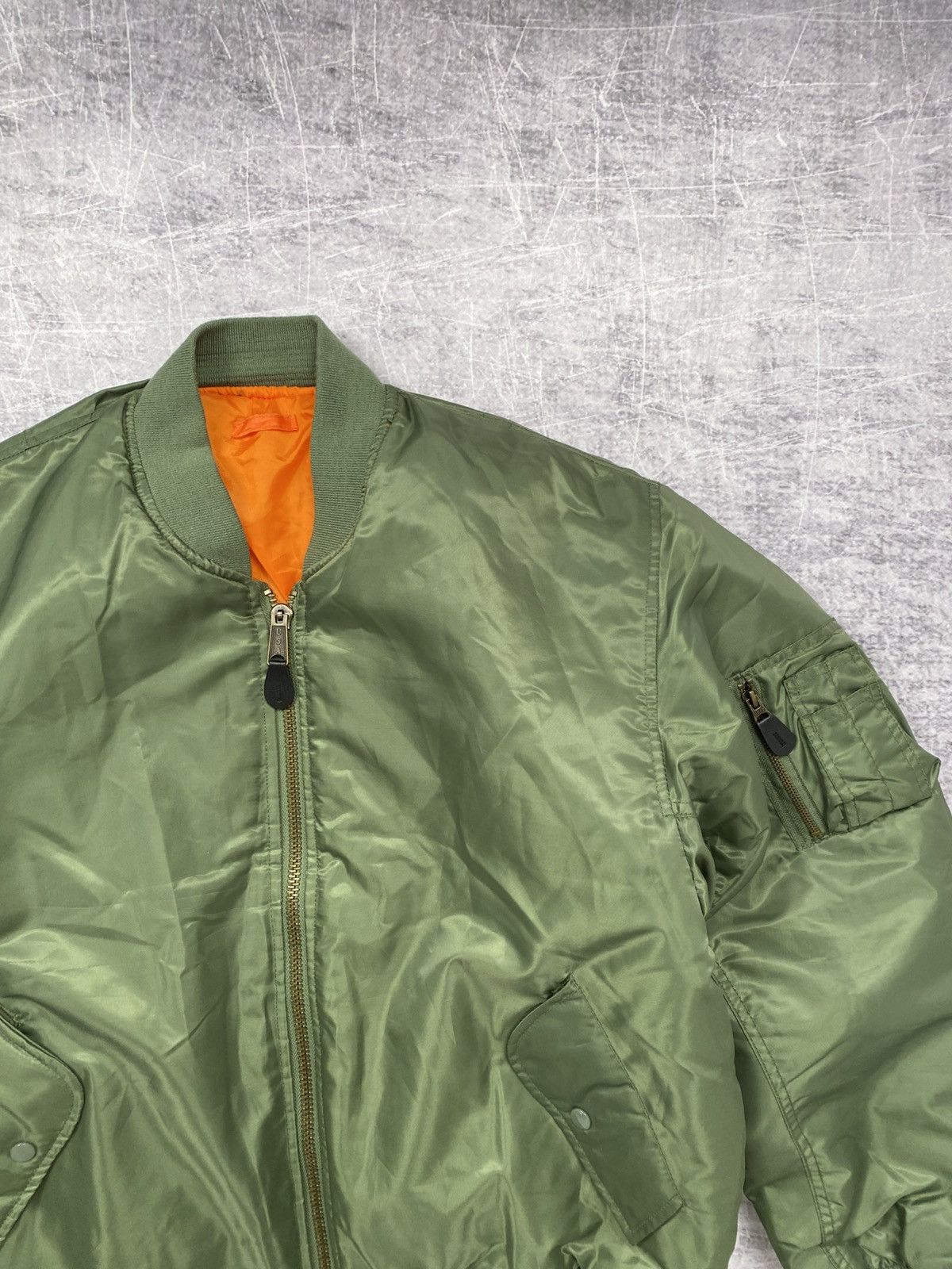 Other Reversible puffer vintage USA bomber MA-1 Size US L / EU 52-54 / 3 - 3 Thumbnail