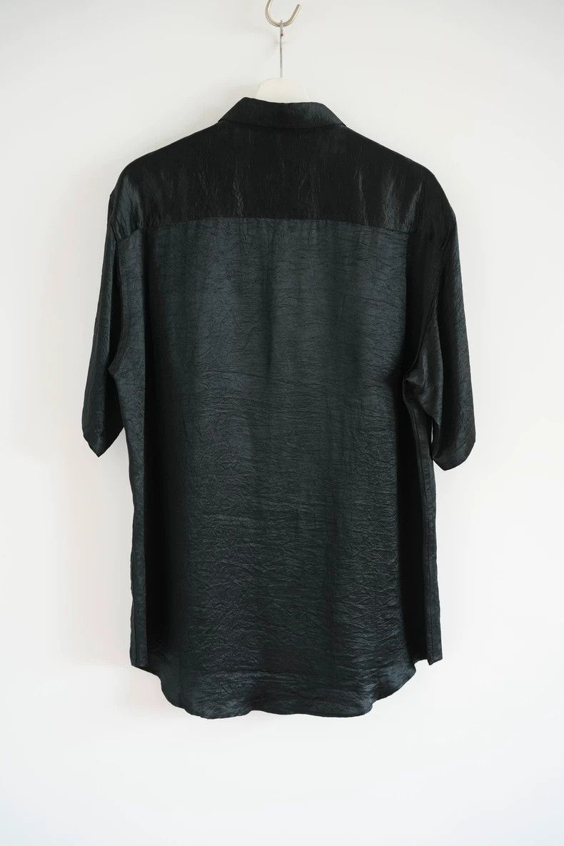 Yohji Yamamoto Yohji Yamamoto Yohji Yamamoto Short Sleeve Crinkled Shirt Size US L / EU 52-54 / 3 - 2 Thumbnail