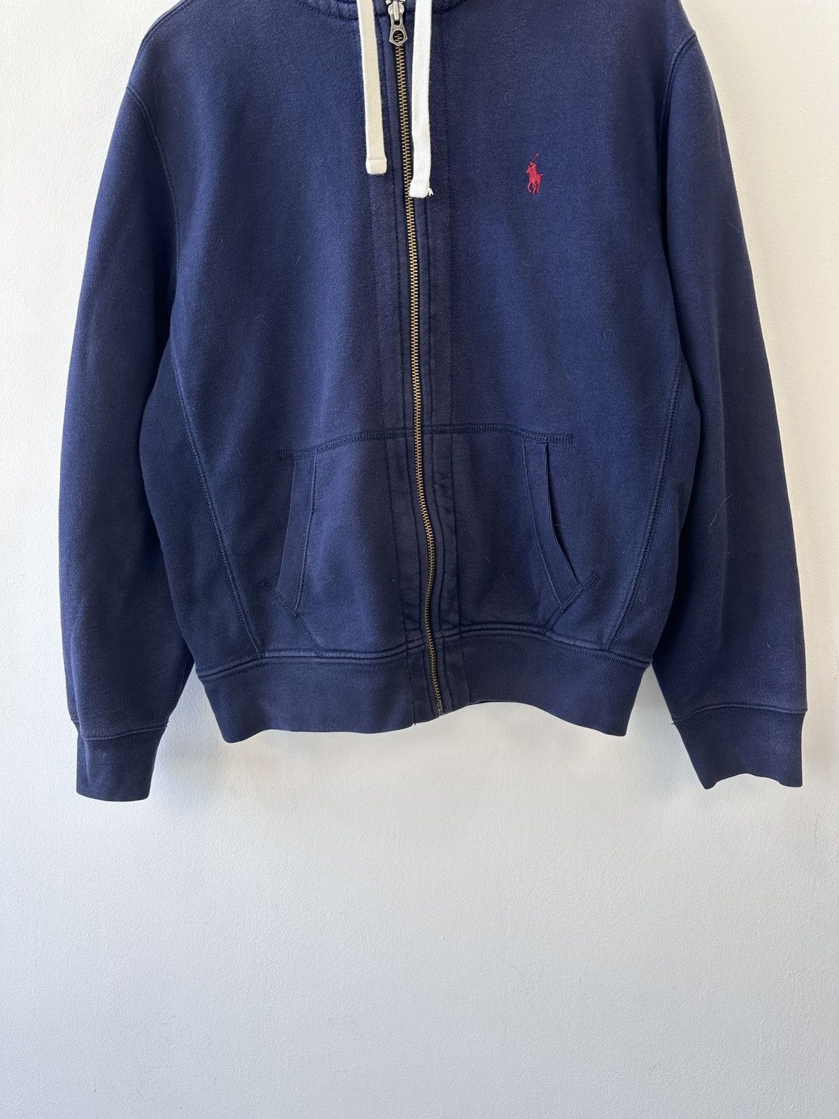Polo Ralph Lauren Polo Ralph Lauren Full Zip Hoodie Pony Large Waffle Lined Size US L / EU 52-54 / 3 - 5 Thumbnail