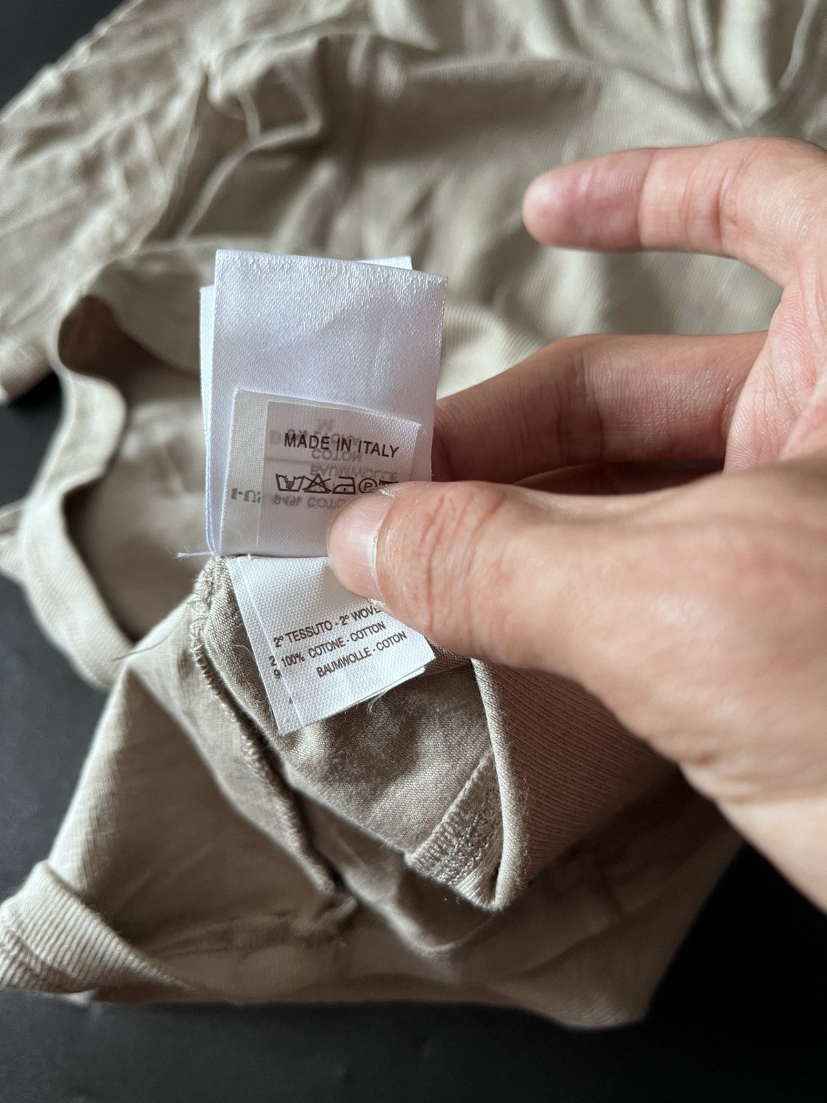 Brunello Cucinelli Vintage BRUNELLO CUCINELLI simple tee Size US S / EU 44-46 / 1 - 7 Thumbnail