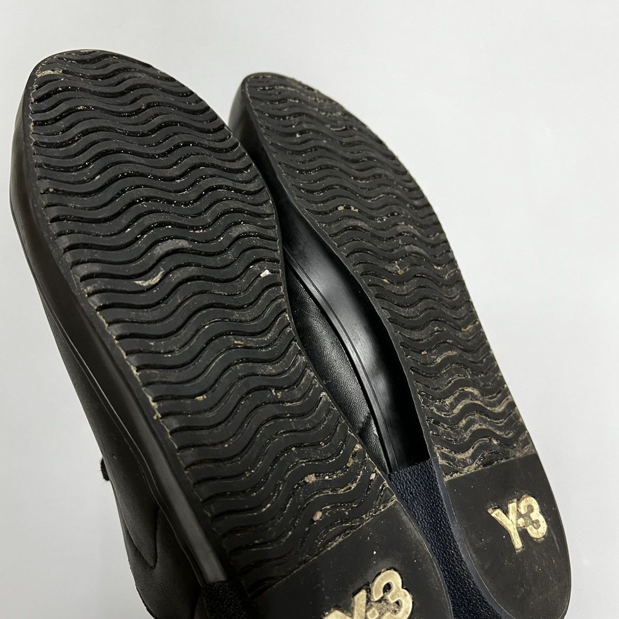 Adidas × Vintage × Yohji Yamamoto Adidas Y-3 Yohji Yamamoto Stan Smith 2015 black sneakers Size US 7 / EU 40 - 15 Thumbnail