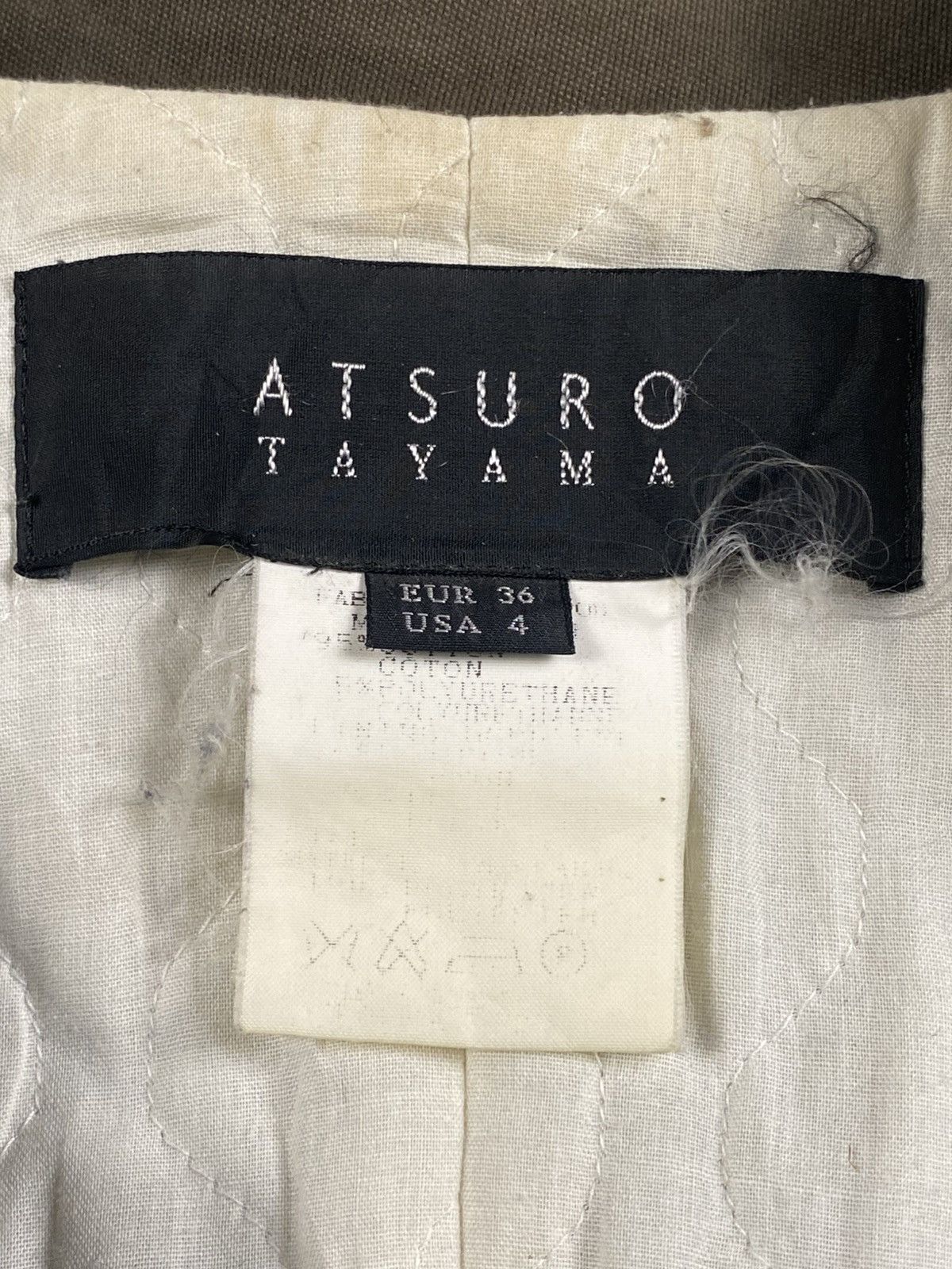 ATSURO TAYAMA Vintage 90s Atsuro Tayama Double Breasted Blazer Jacket Size M / US 6-8 / IT 42-44 - 13 Thumbnail