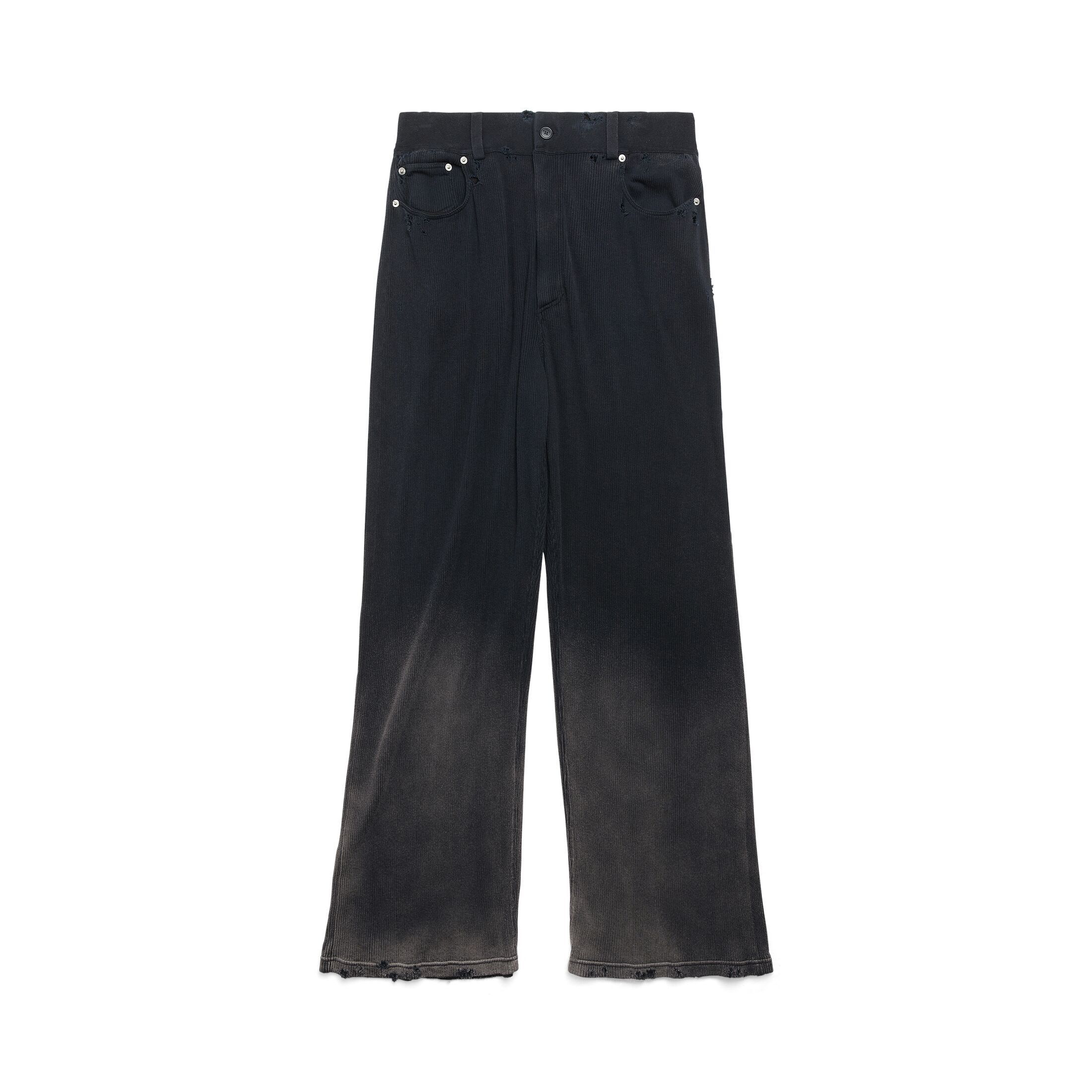 image of Balenciaga Pants Cargo Workwear Logo 744402T32731055 in Black, Men's (Size 36)