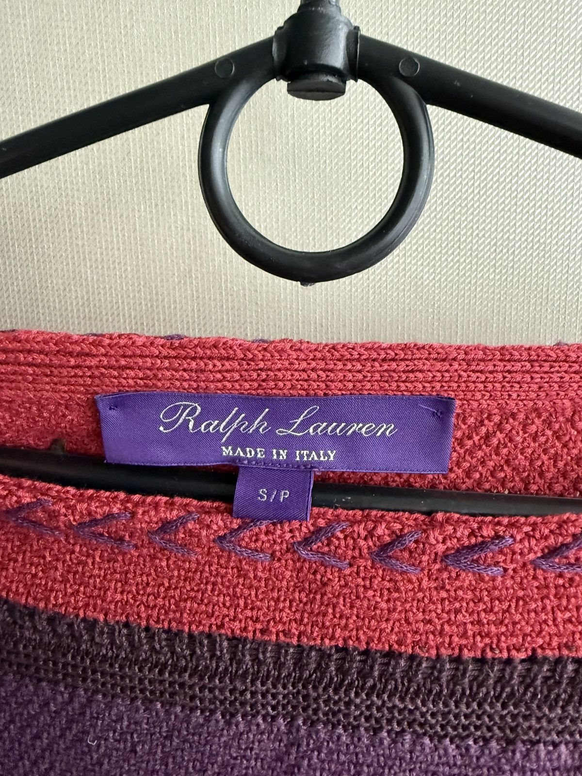 Ralph Lauren Purple Label Ralph Lauren Purple Label Linen/Silk Knit sweater Size US S / EU 44-46 / 1 - 2 Thumbnail