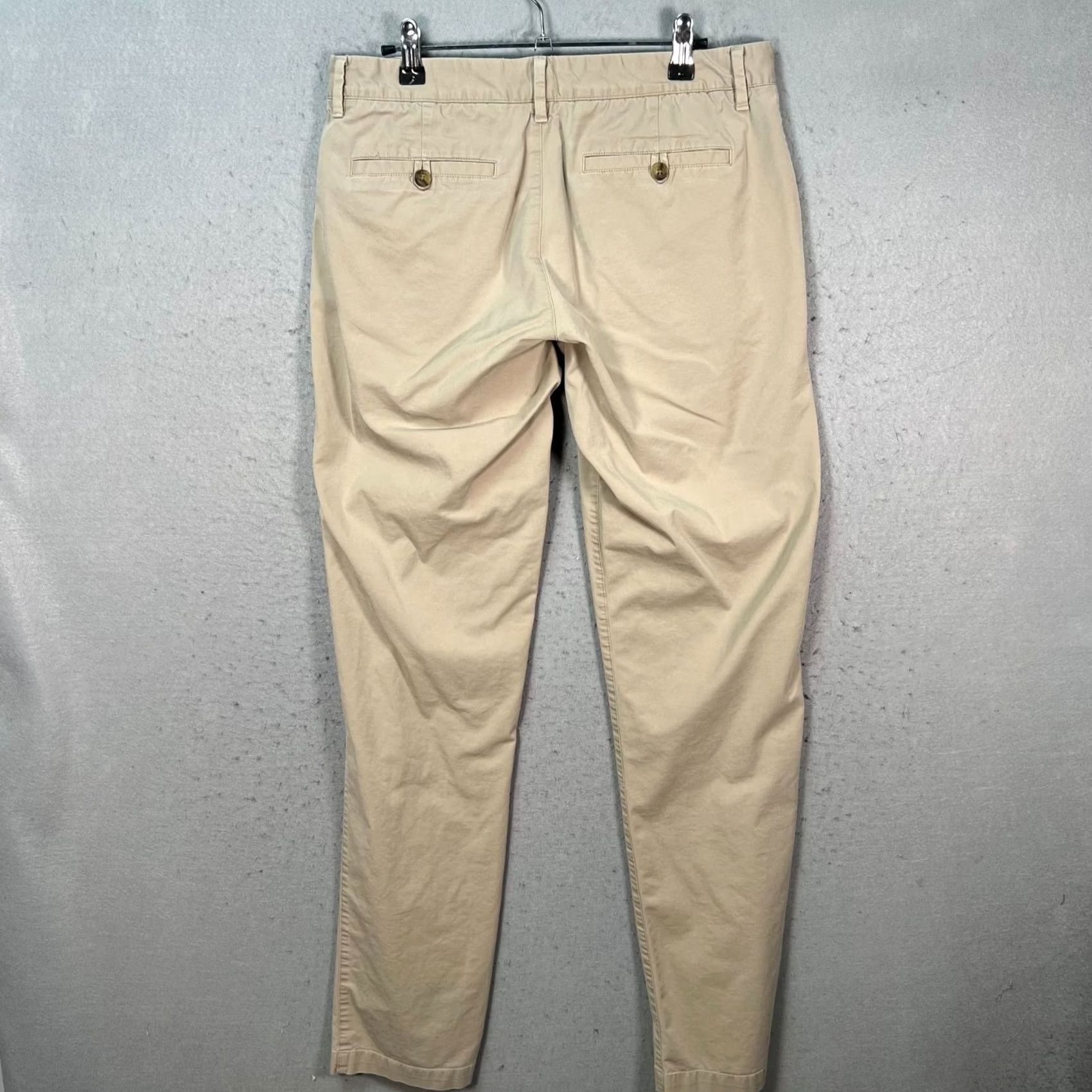 Bonobos Bonobos Pants Mens 32 Beige Size Chino Cotton Blend Slim Fit Size US 32 / EU 48 - 2 Thumbnail