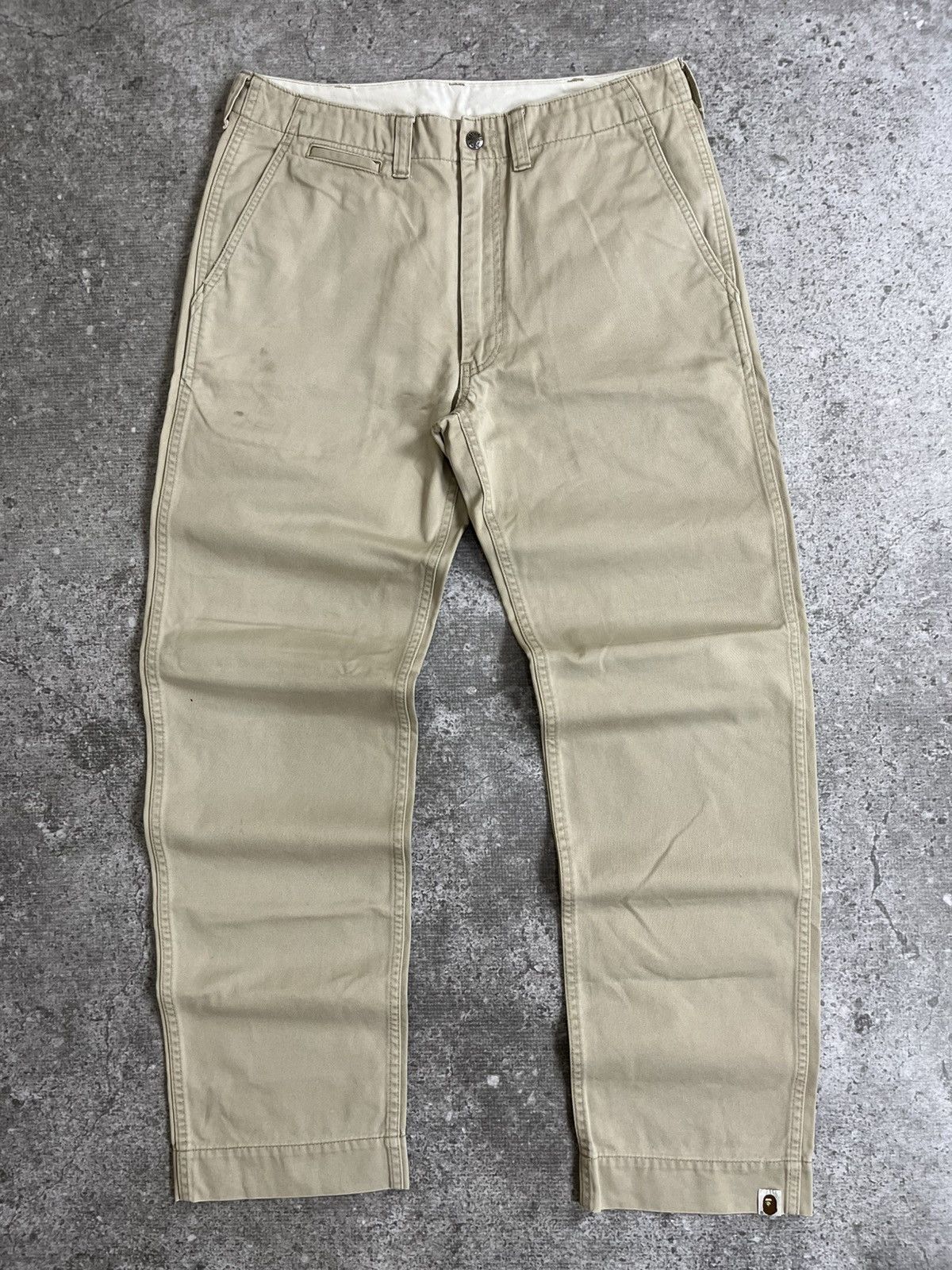 Bape 00s Bape Nigo Chino Pants Size US 30 / EU 46 - 2 Thumbnail