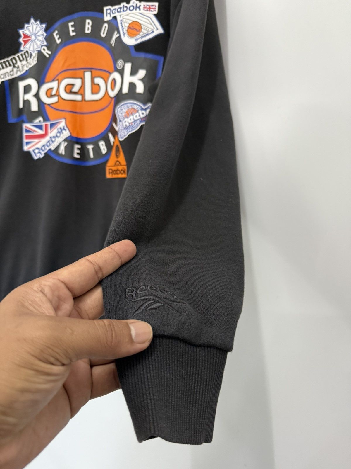 Reebok 🔥 Y2k Reebok streetwear hoodie - M Size US S / EU 44-46 / 1 - 5 Thumbnail