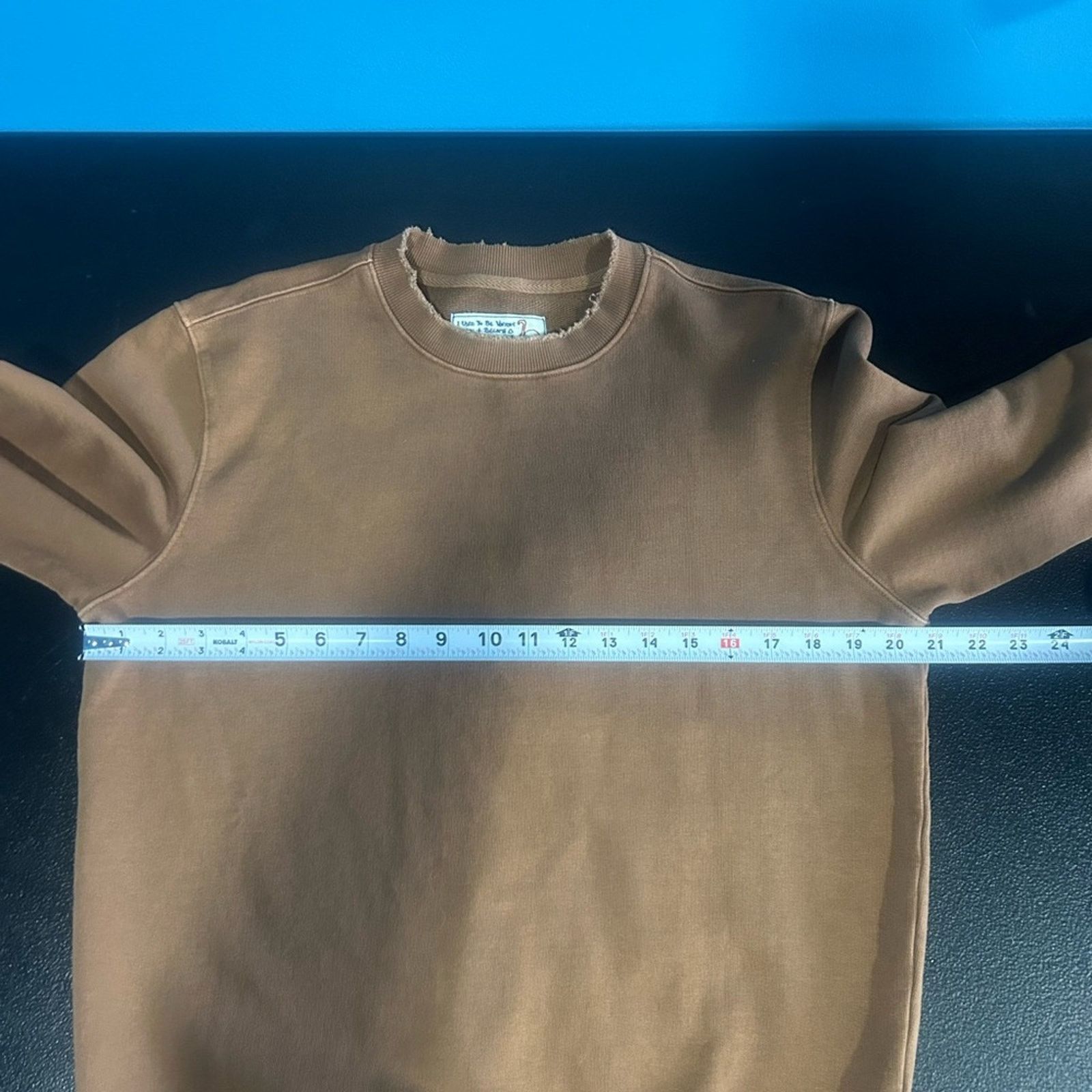 Free People x Sandrine Rose Brown Sweatshirt NWT XS