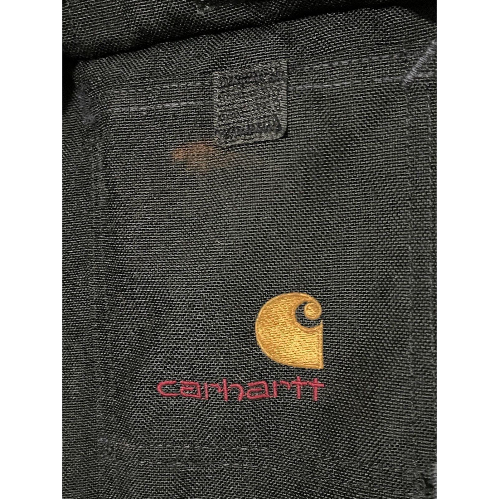 Carhartt Carhartt Chore Jacket Quilted Corduroy Collar Black Sz XL Size US XL / EU 56 / 4 - 2 Thumbnail
