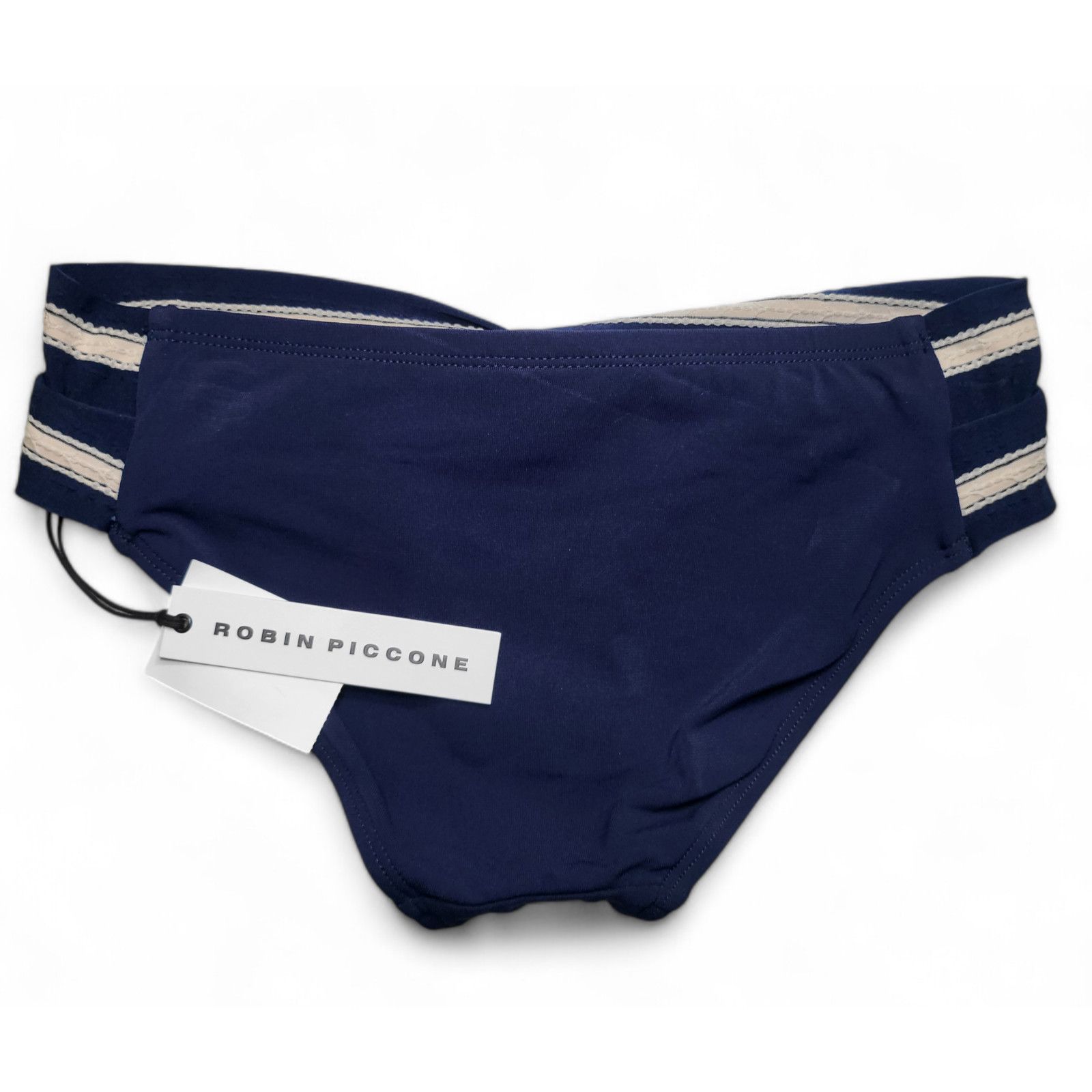 Other NWT ROBIN PICCONE Abi Twist Band Bikini Bottom indigo Size L Size L / US 10 / IT 46 - 4 Thumbnail