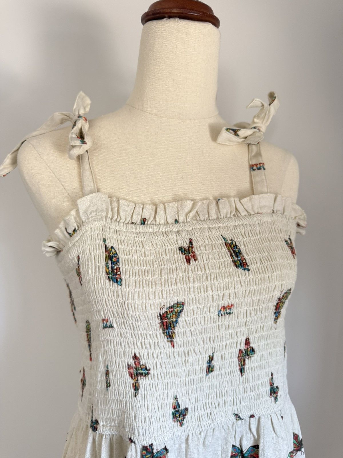 RVCA RVCA Butterfly Maxi Dress Size M / US 6-8 / IT 42-44 - 3 Thumbnail