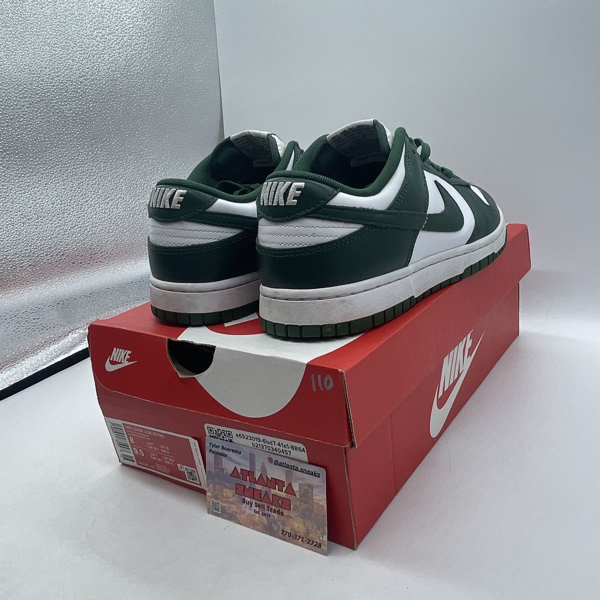 Nike Dunk low Michigan state Size US 8 / EU 41 - 5 Thumbnail