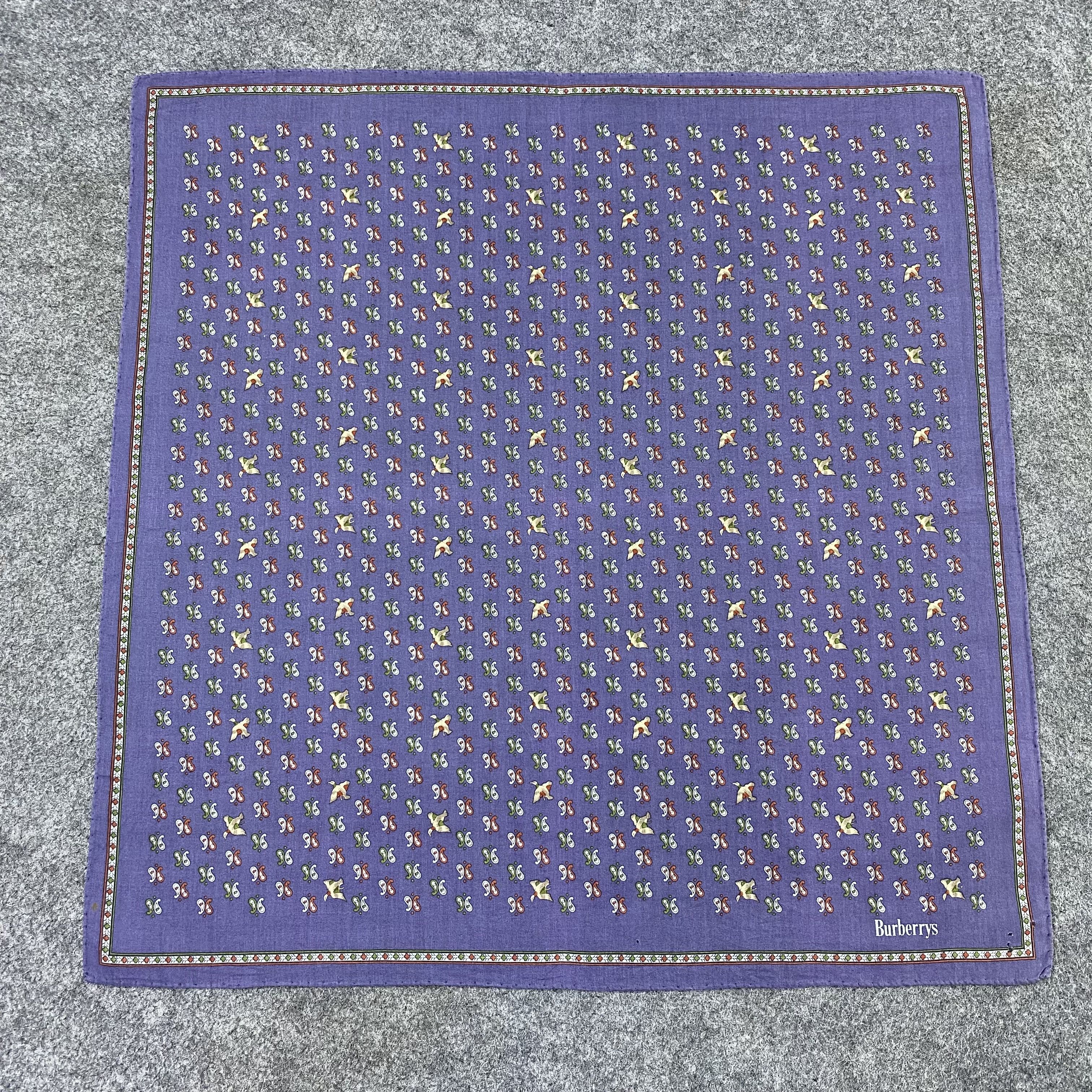 Burberry Burberry Handkerchief Neckerchief Bandana-B1981 Size ONE SIZE - 3 Thumbnail