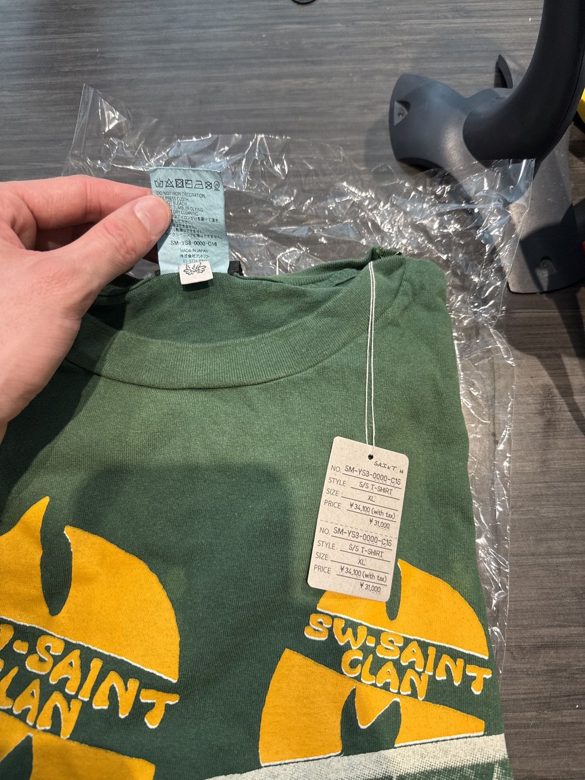 Saint Michael Saint Michael x Sean Wotherspoon Wu Tang Shirt Size US XL / EU 56 / 4 - 5 Thumbnail
