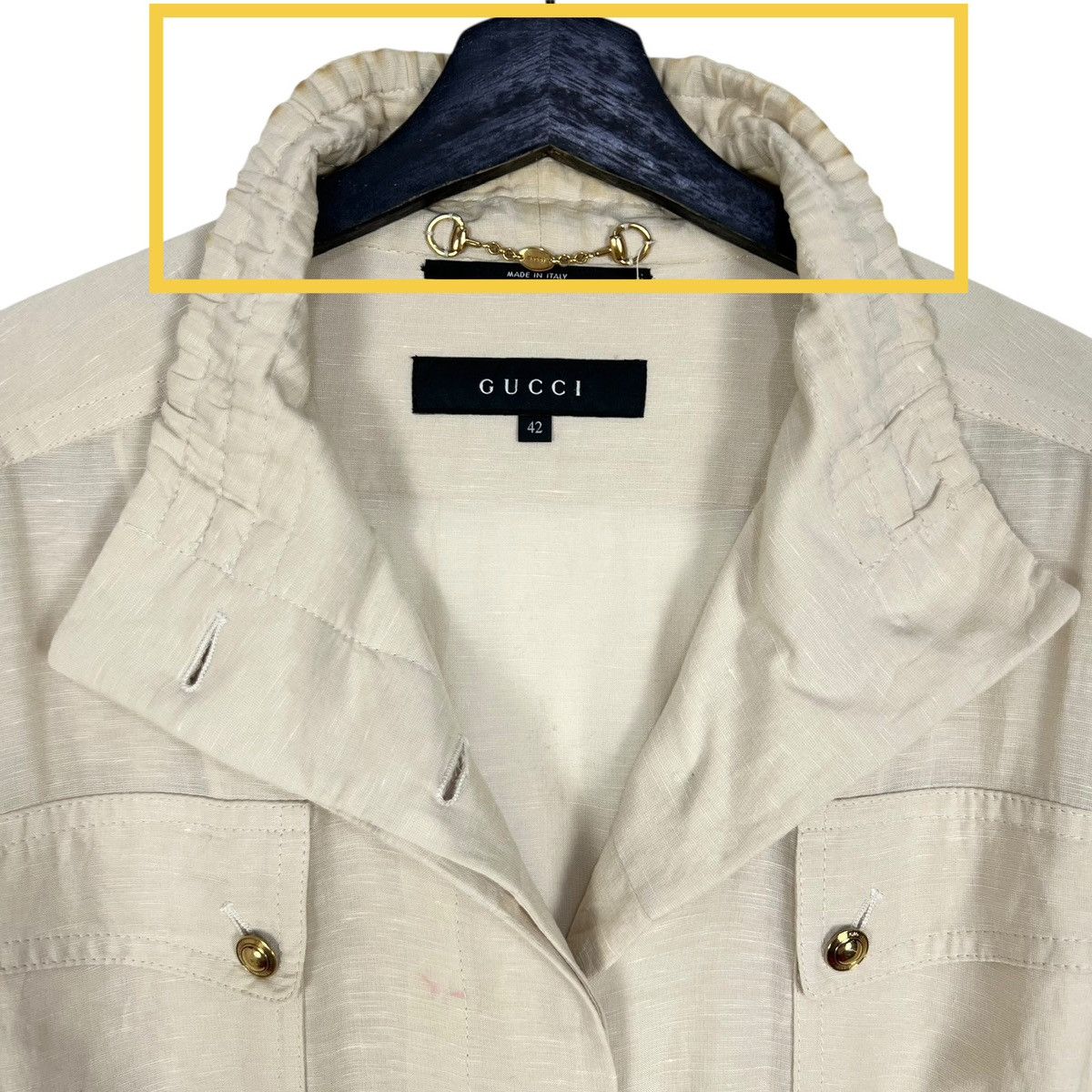 Gucci Gucci Women Rayon Light Jacket Size M / US 6-8 / IT 42-44 - 9 Thumbnail