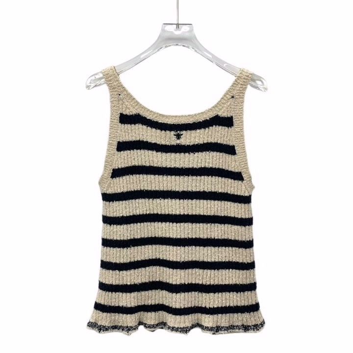 Dior Dior New Striped CD Logo Two-piece Knit Set K26WX Size S / US 4 / IT 40 - 4 Thumbnail
