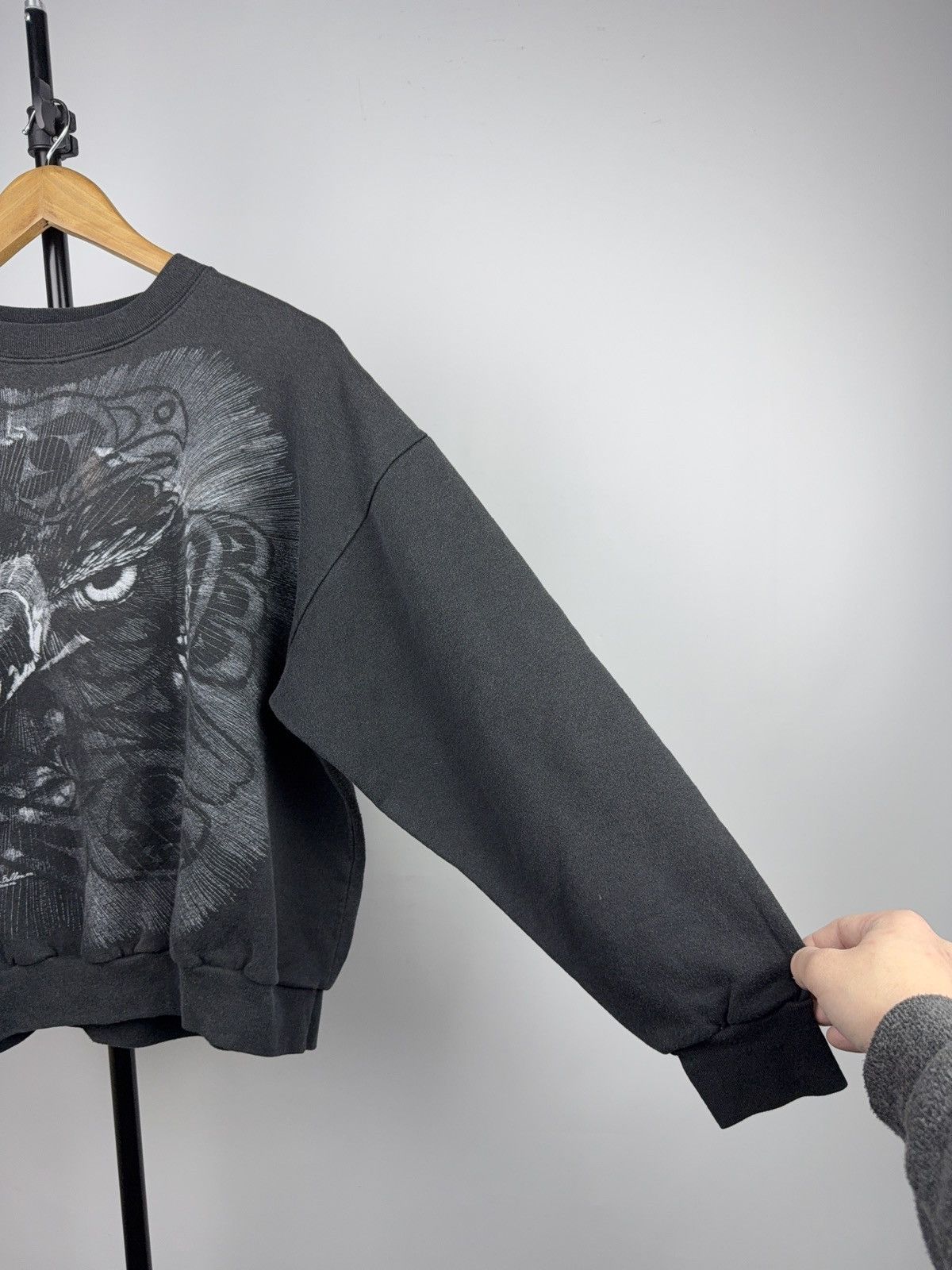 Vintage Vintage Retro Eagle Wildlife Art Sweatshirt 90s Graphic Size M / US 6-8 / IT 42-44 - 7 Thumbnail
