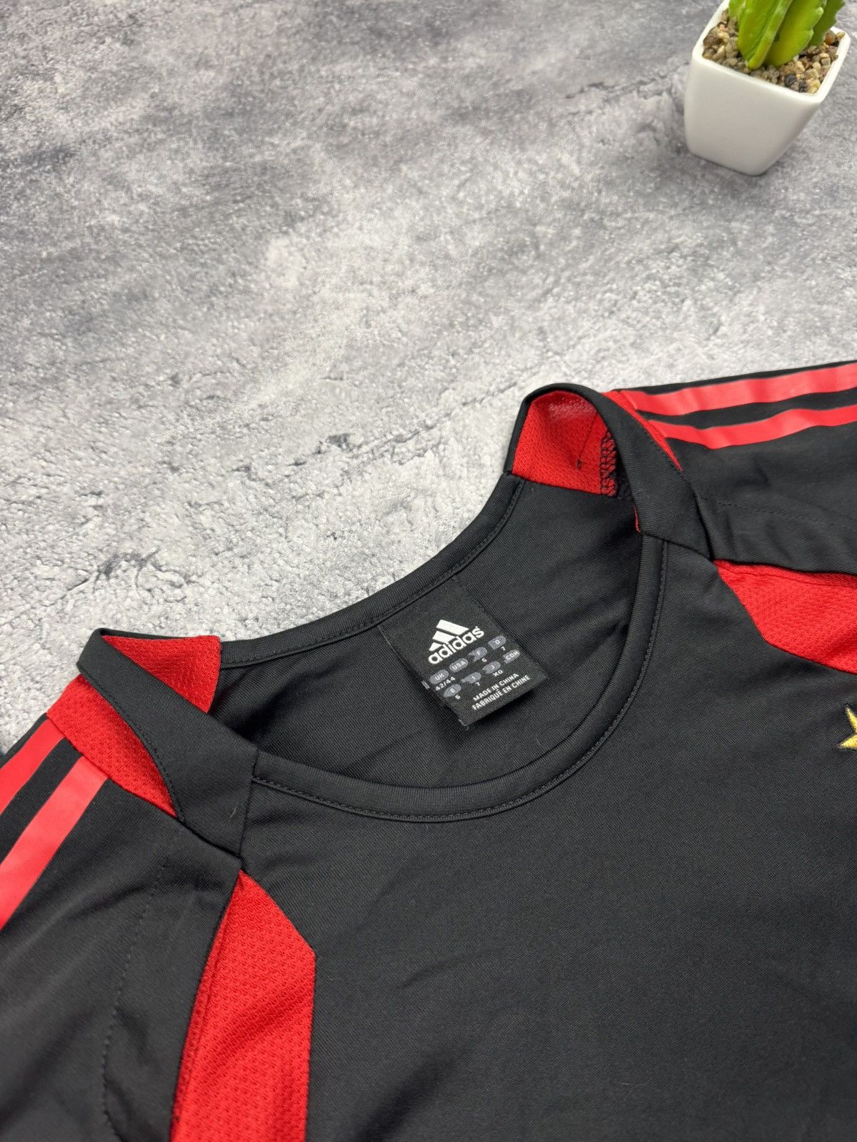 Adidas Vintage Adidas AC Milan Training Top Spellout Opel Big Logo Size US L / EU 52-54 / 3 - 10 Thumbnail