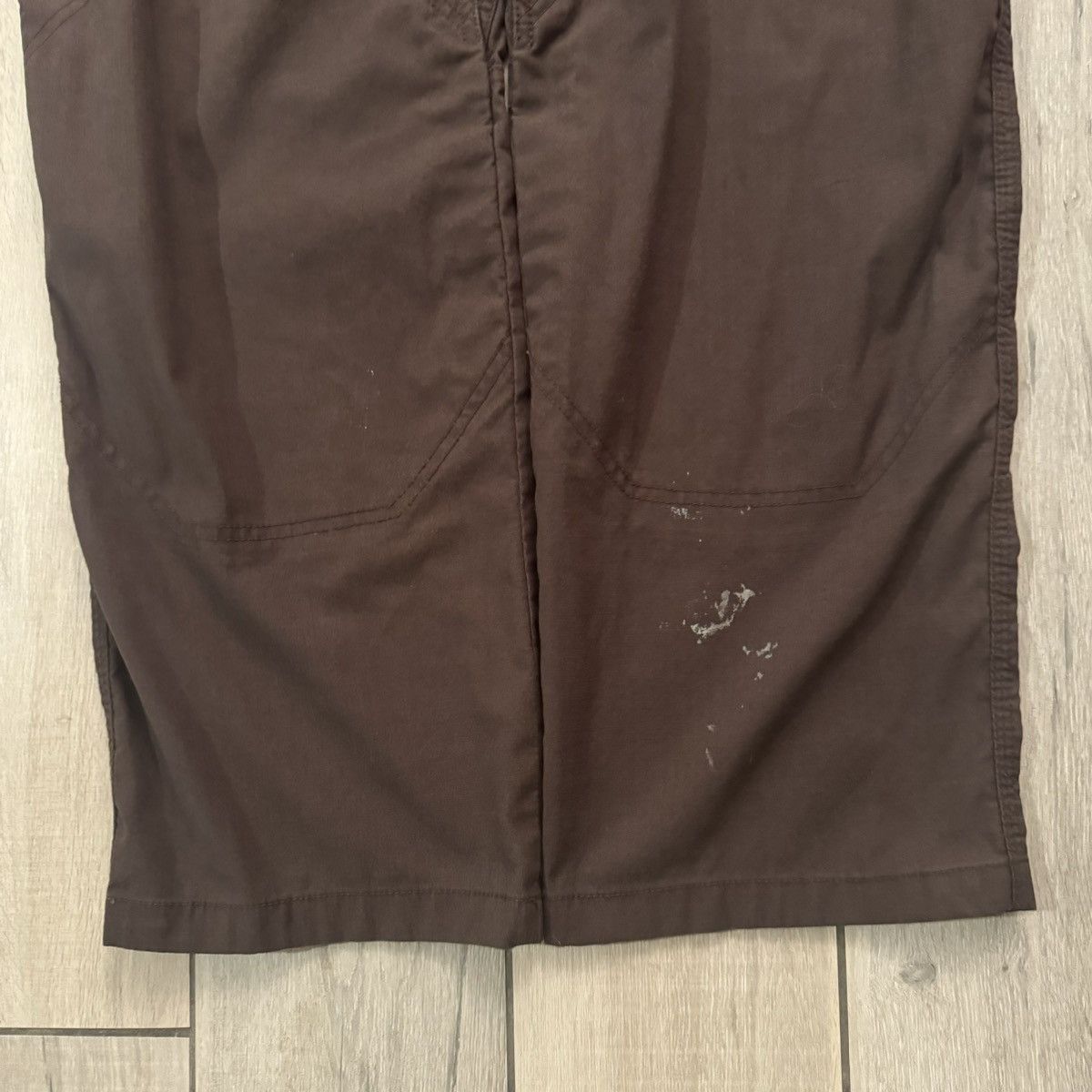 Carhartt × First MFG Co. × JNCO Vintage Y2K Earth Tone Brown Baggy Double Knee Cargo Pants Size US 36 / EU 52 - 14 Thumbnail