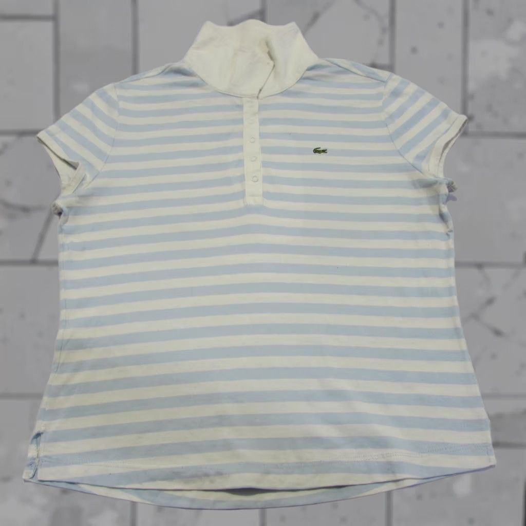 Lacoste Lacoste Women Shirt Polo Multi Chest 34/36 Size S Size S / US 4 / IT 40 - 1 Thumbnail