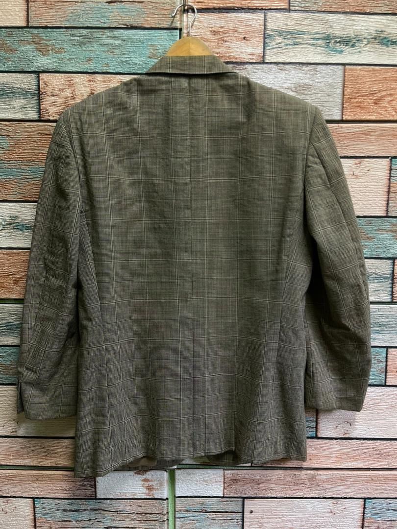 Ermenegildo Zegna Ermenegildo Zegna - Italian Wool Check Sport Coat Jacket Size US S / EU 44-46 / 1 - 2 Thumbnail