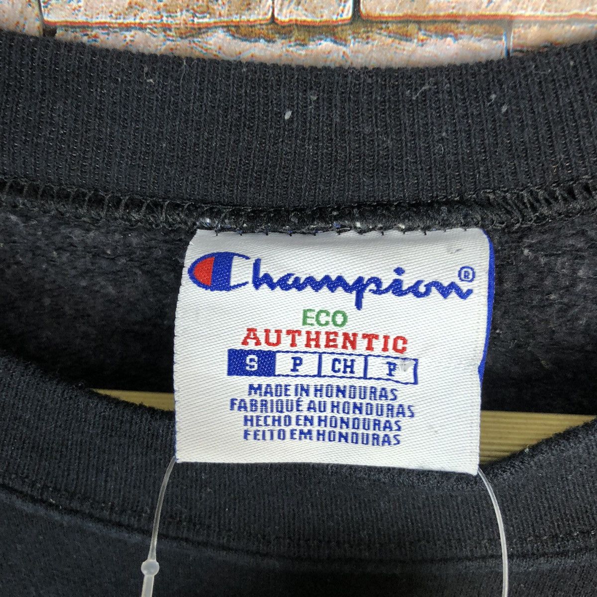 Champion Champion Black Sweatshirt #A422 Size US S / EU 44-46 / 1 - 9 Thumbnail