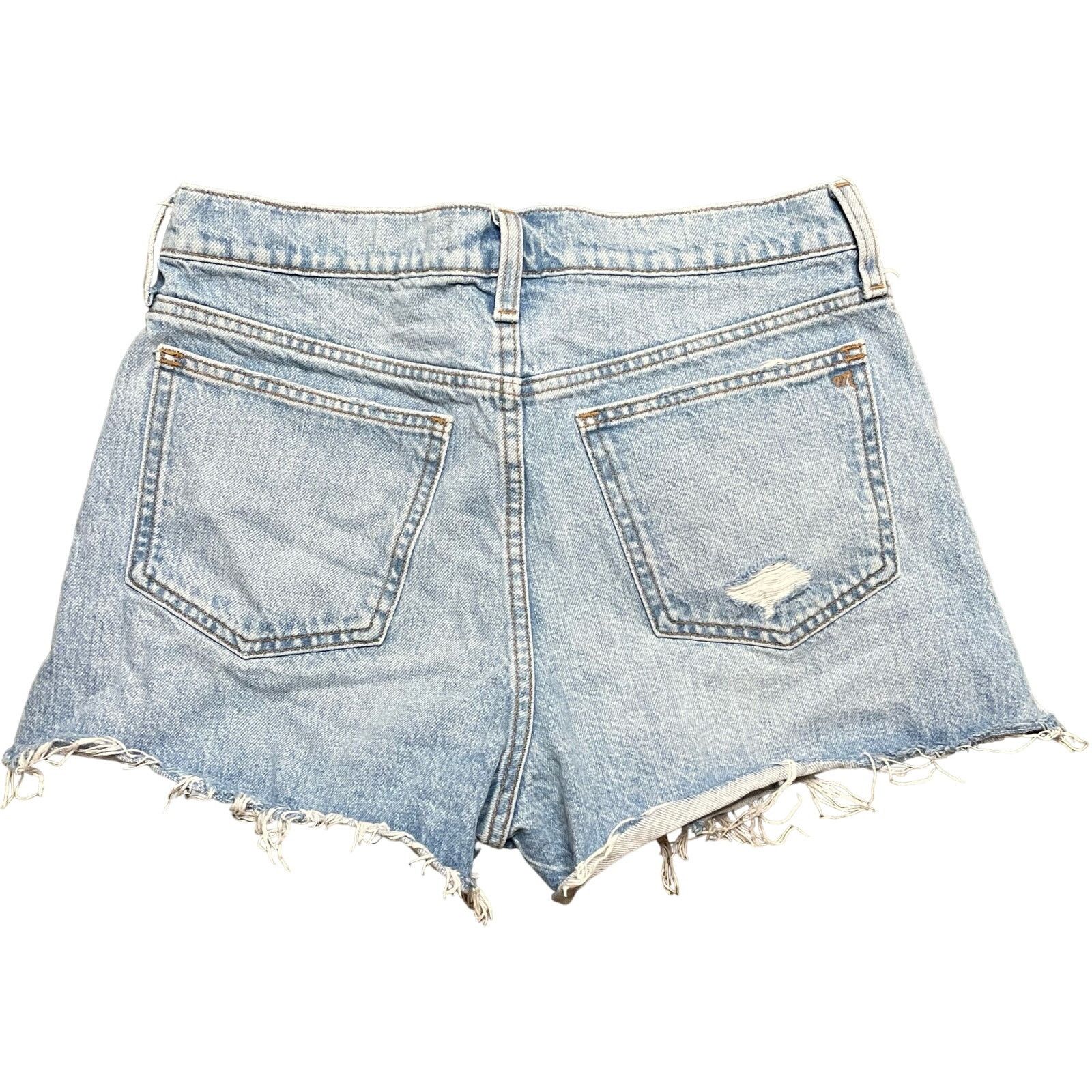 Madewell Madewell Relaxed Denim Shorts Size 27" / US 4 / IT 40 - 3 Thumbnail