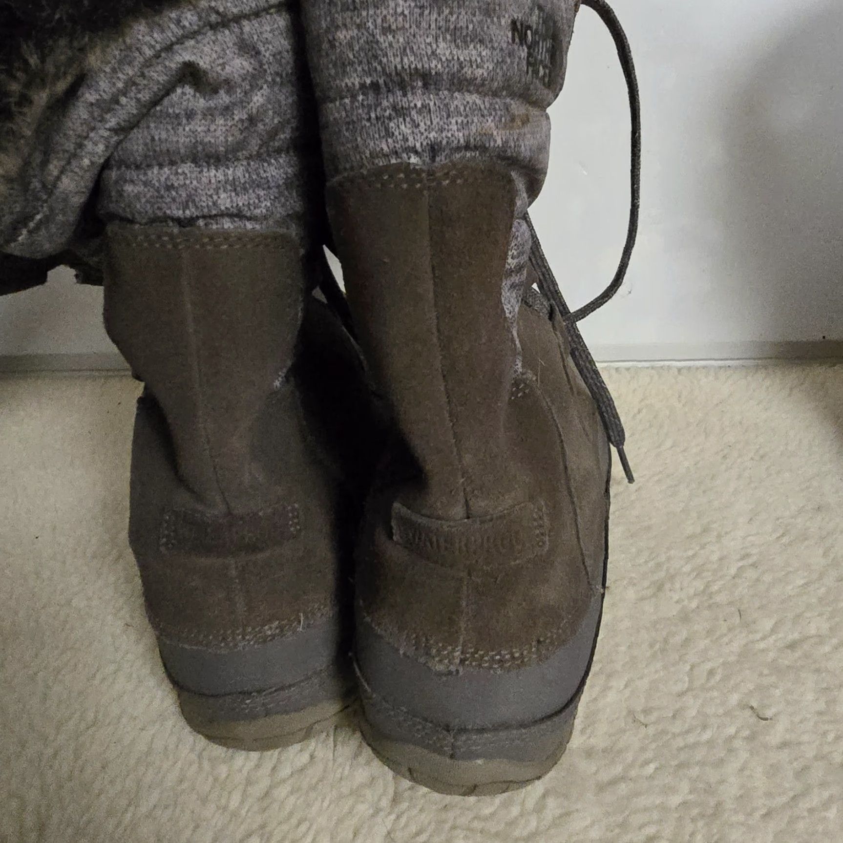The North Face The North Face Nuptse Purna Boots Women Brown Waterproof Suede Faux Fur Lace Up 6.5 Winter Snow Size US 7 / IT 37 - 2 Thumbnail