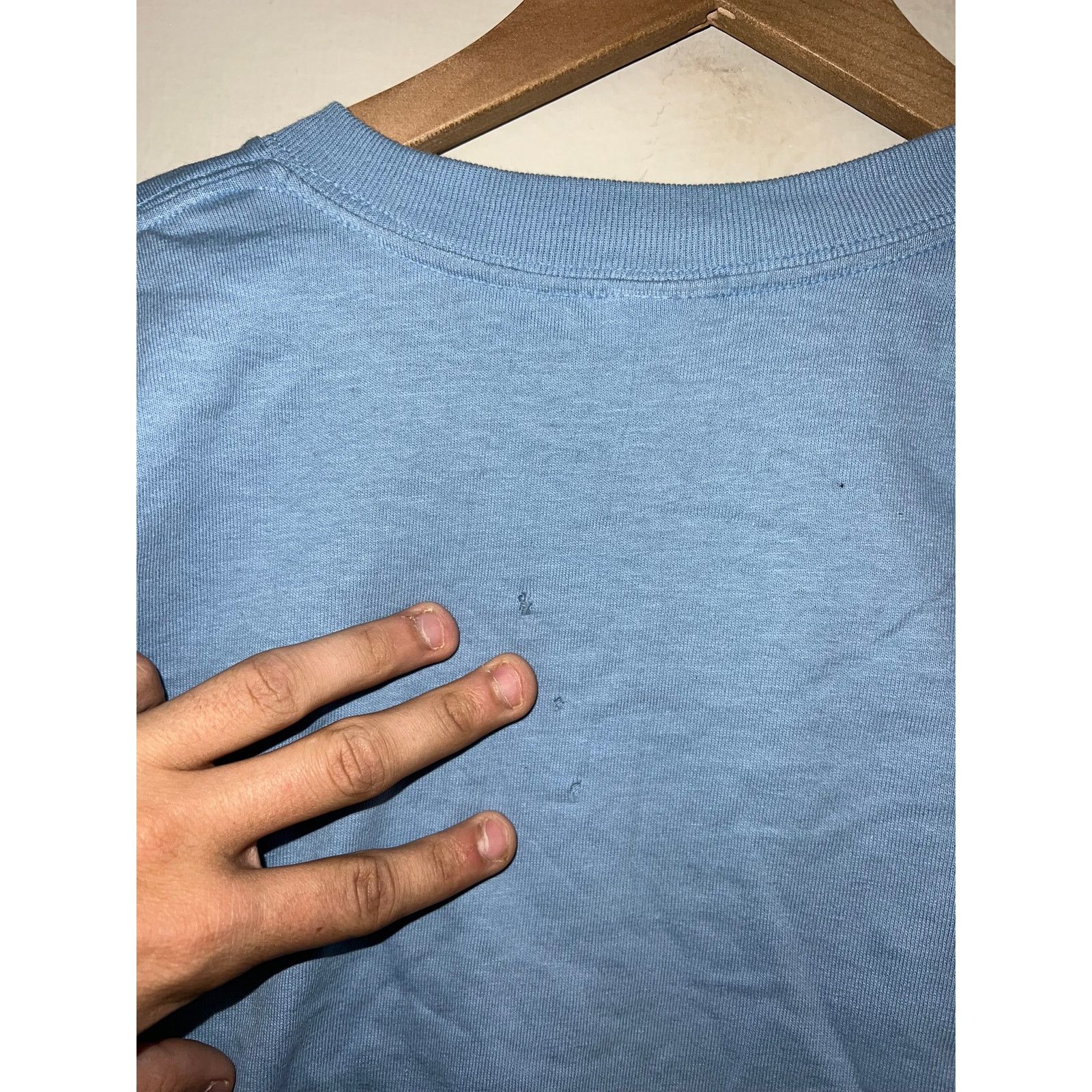Anvil Vintage Breckenridge Medic Shirt Paramedic Blue Tee 90s HOLE Size US M / EU 48-50 / 2 - 7 Thumbnail