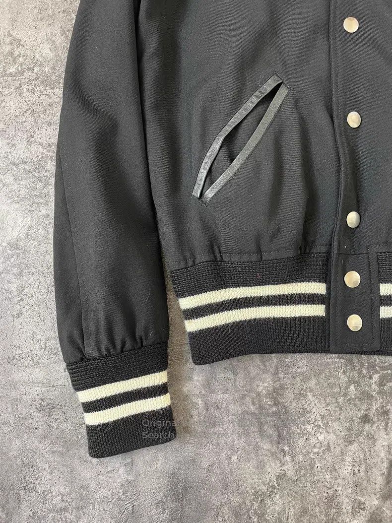 Saint Laurent Paris Saint Laurent Paris Black warrior patchwork lamb fur woole Size US XS / EU 42 / 0 - 5 Thumbnail
