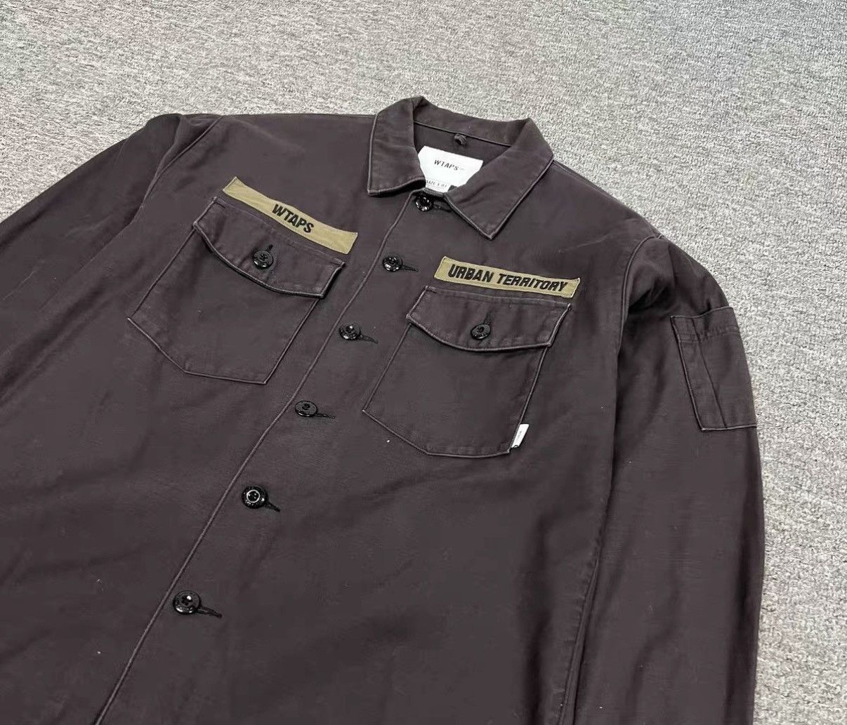 Wtaps WTAPS Double Pocket Logo Shirt Jacket J16 Size US XS / EU 42 / 0 - 4 Thumbnail
