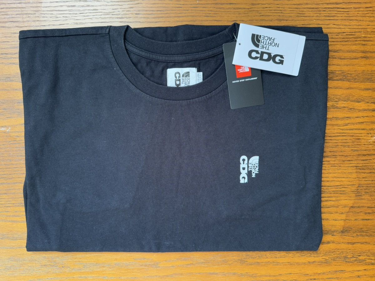 CDG by Comme des Garcons × The North Face CDG The North Face Icon T-Shirt Black Size US L / EU 52-54 / 3 - 3 Thumbnail