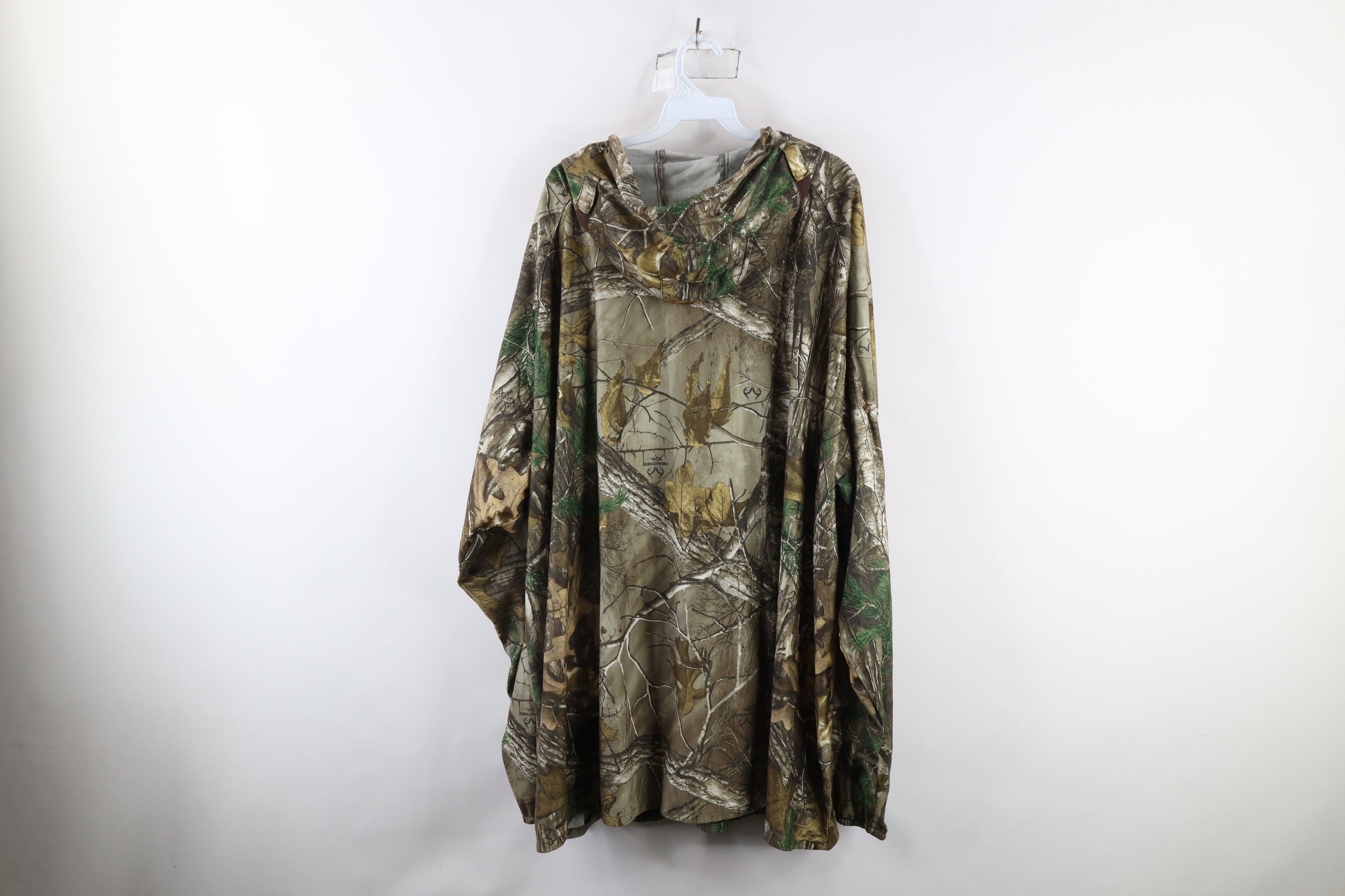 Vintage Vintage Camouflage Insect Shield Chamois Cloth Hooded Jacket Size US XXL / EU 58 / 5 - 13 Thumbnail
