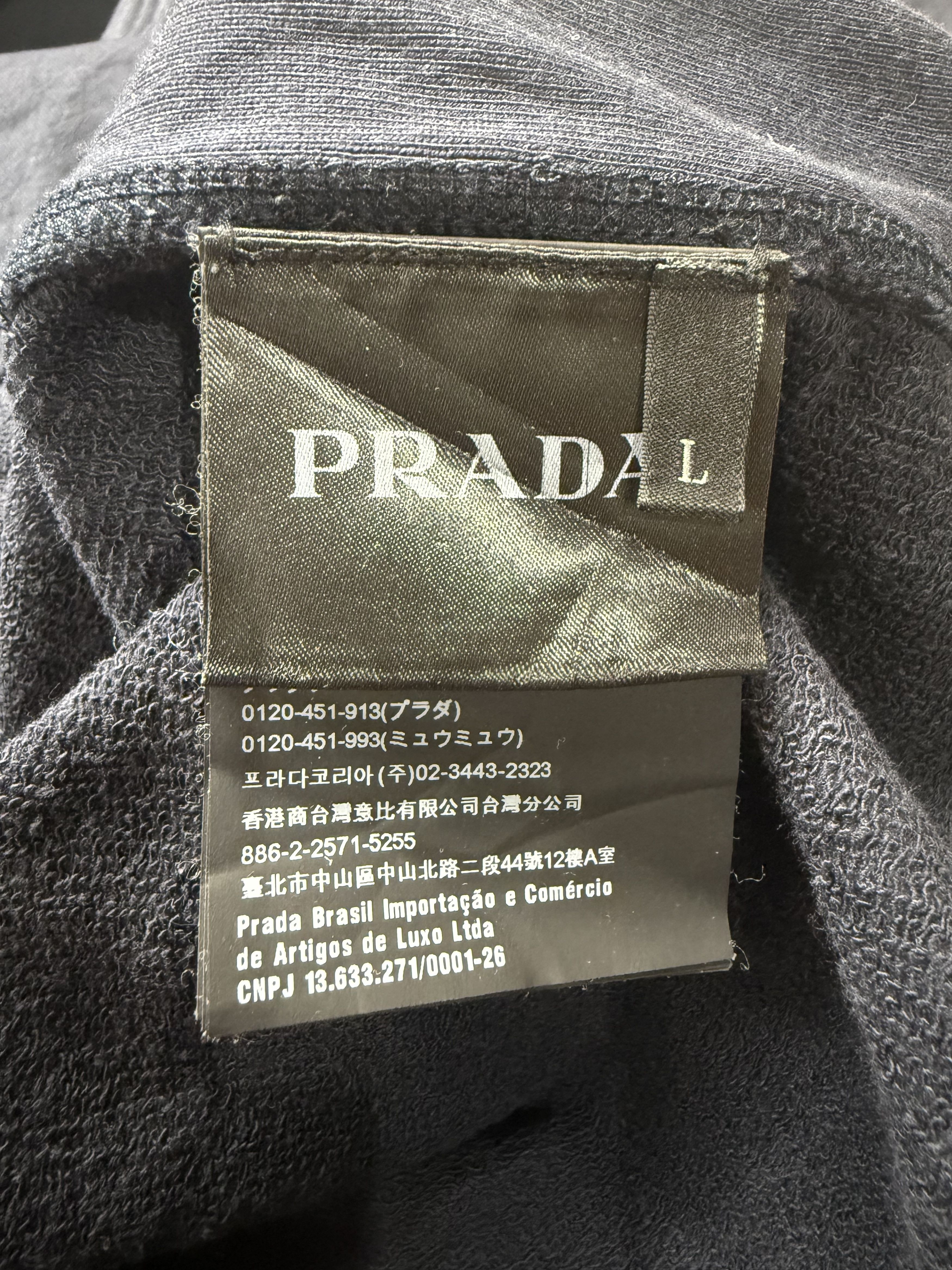 Prada Prada Hoodie Size US L / EU 52-54 / 3 - 4 Thumbnail